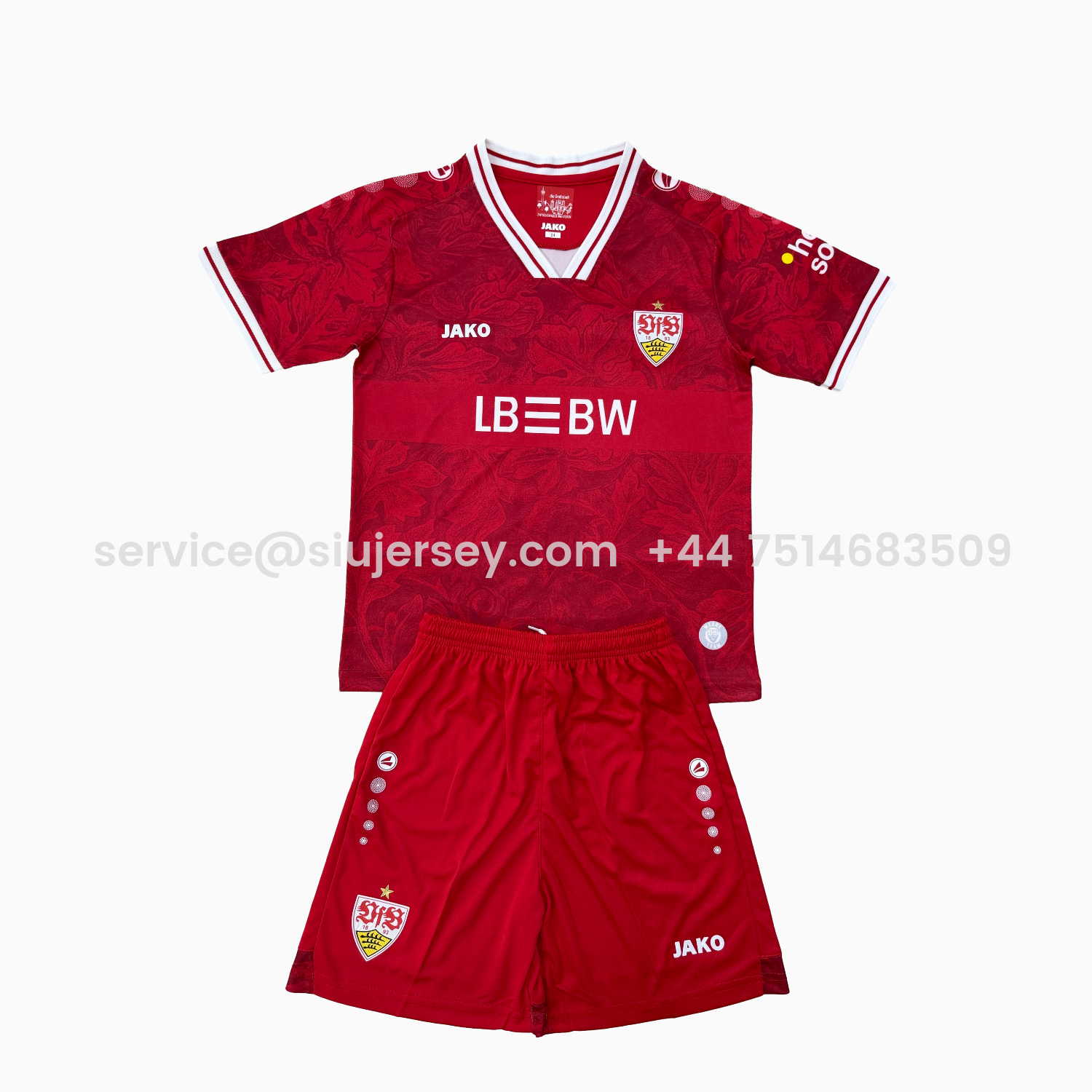 SIUjerseys-Stuttgart 25-26 Away Kids Kit
