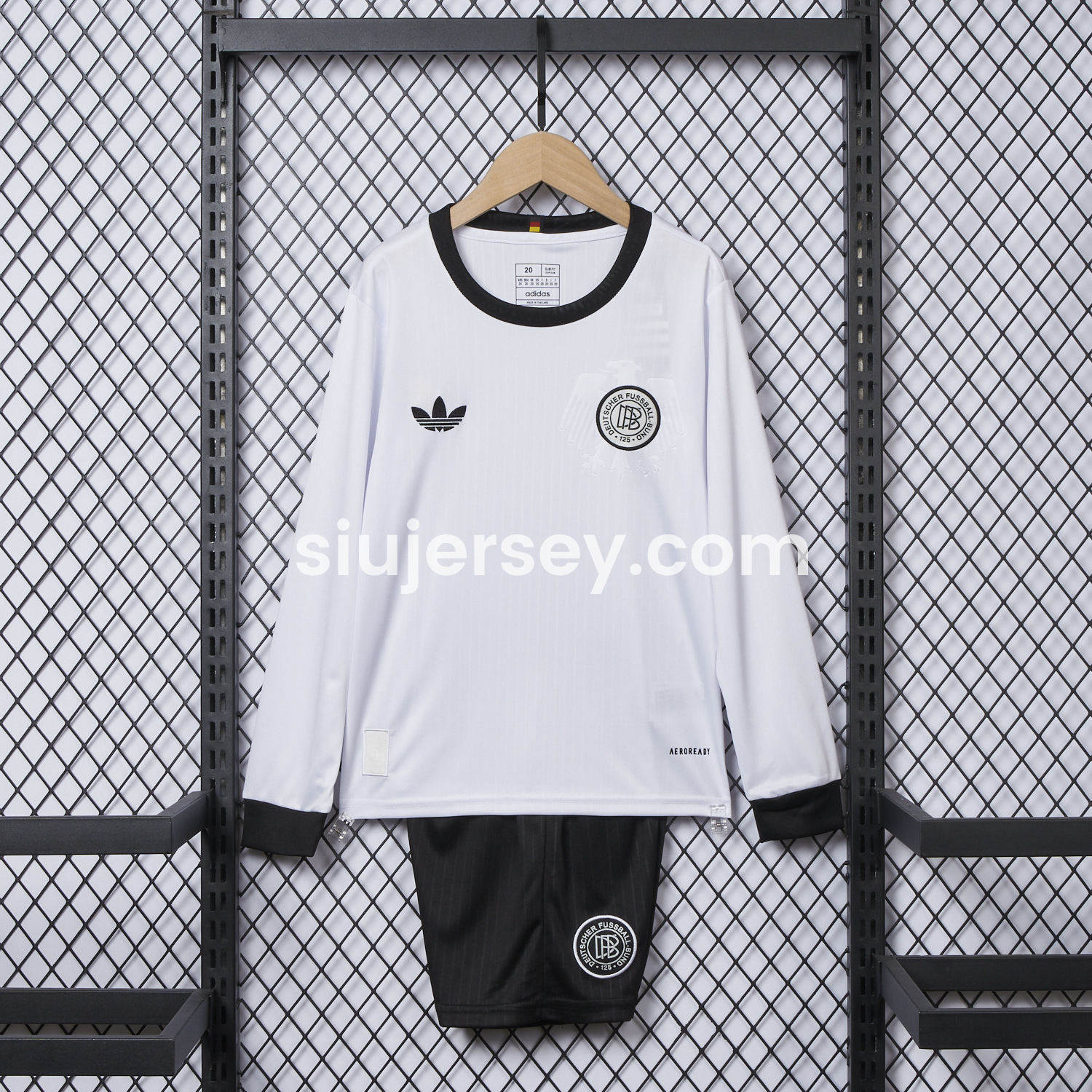SIUjerseys-Germany 2025 125-Year Anniversary Long Sleeve Kids Kit