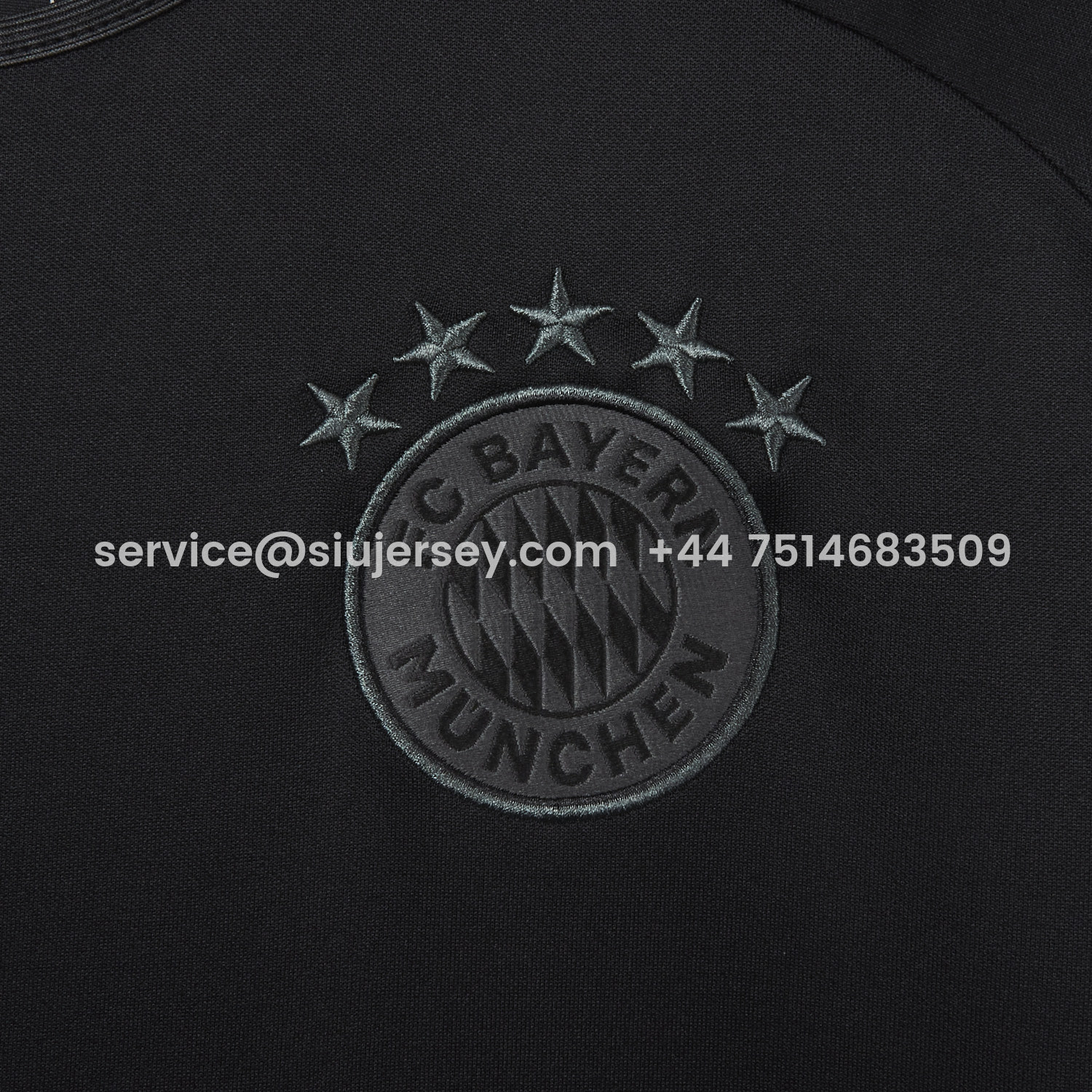 SIUjerseys-Retro Bayern Munich 2023-24 Black Special Jersey