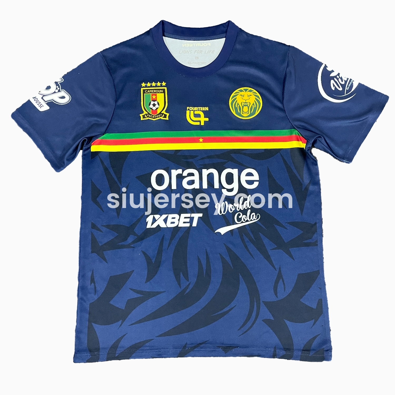 SIUjerseys-Cameroon 25-26 Blue Training Jersey - Fans Version