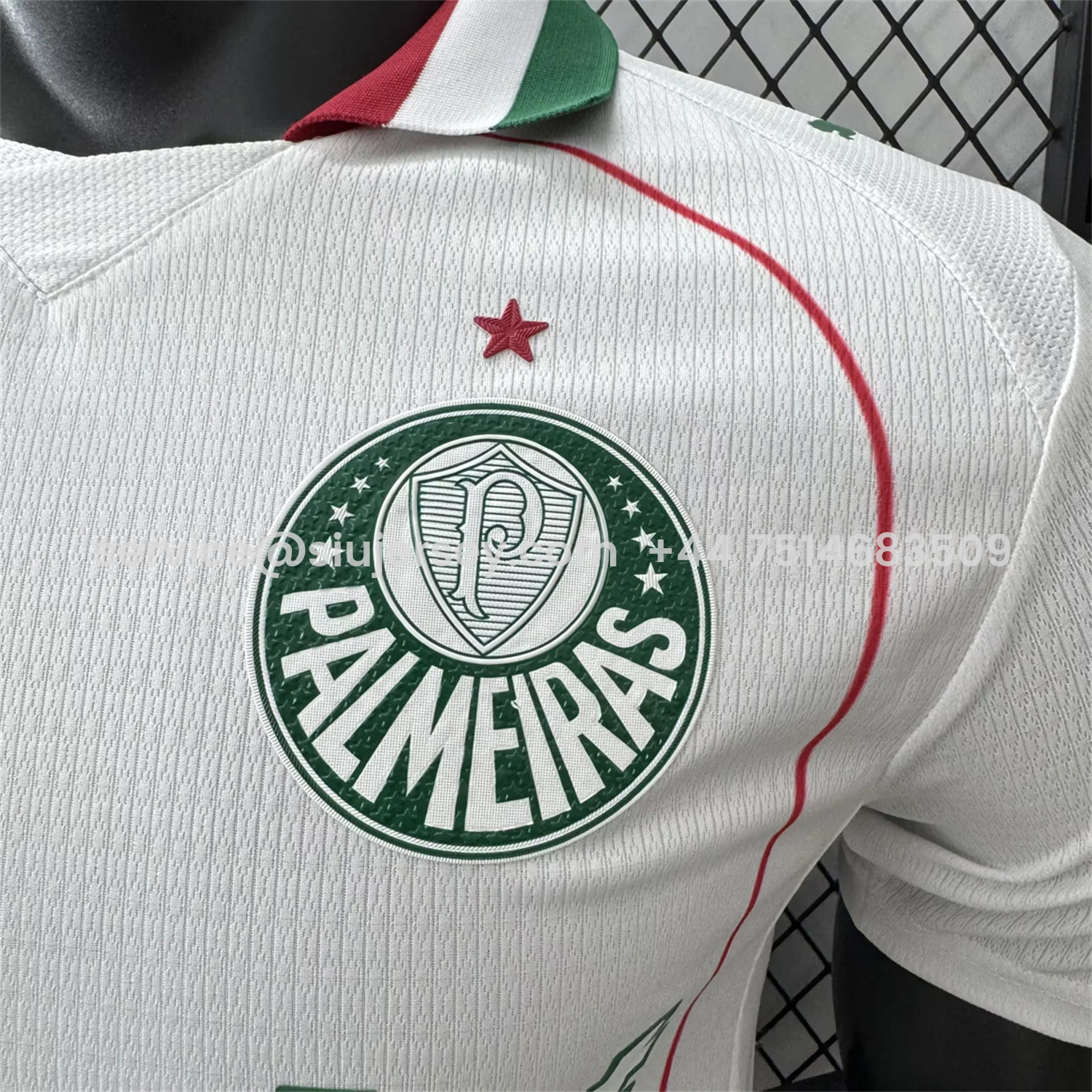 SIUjerseys-Palmeiras 26-27 Away White Jersey - Player Version