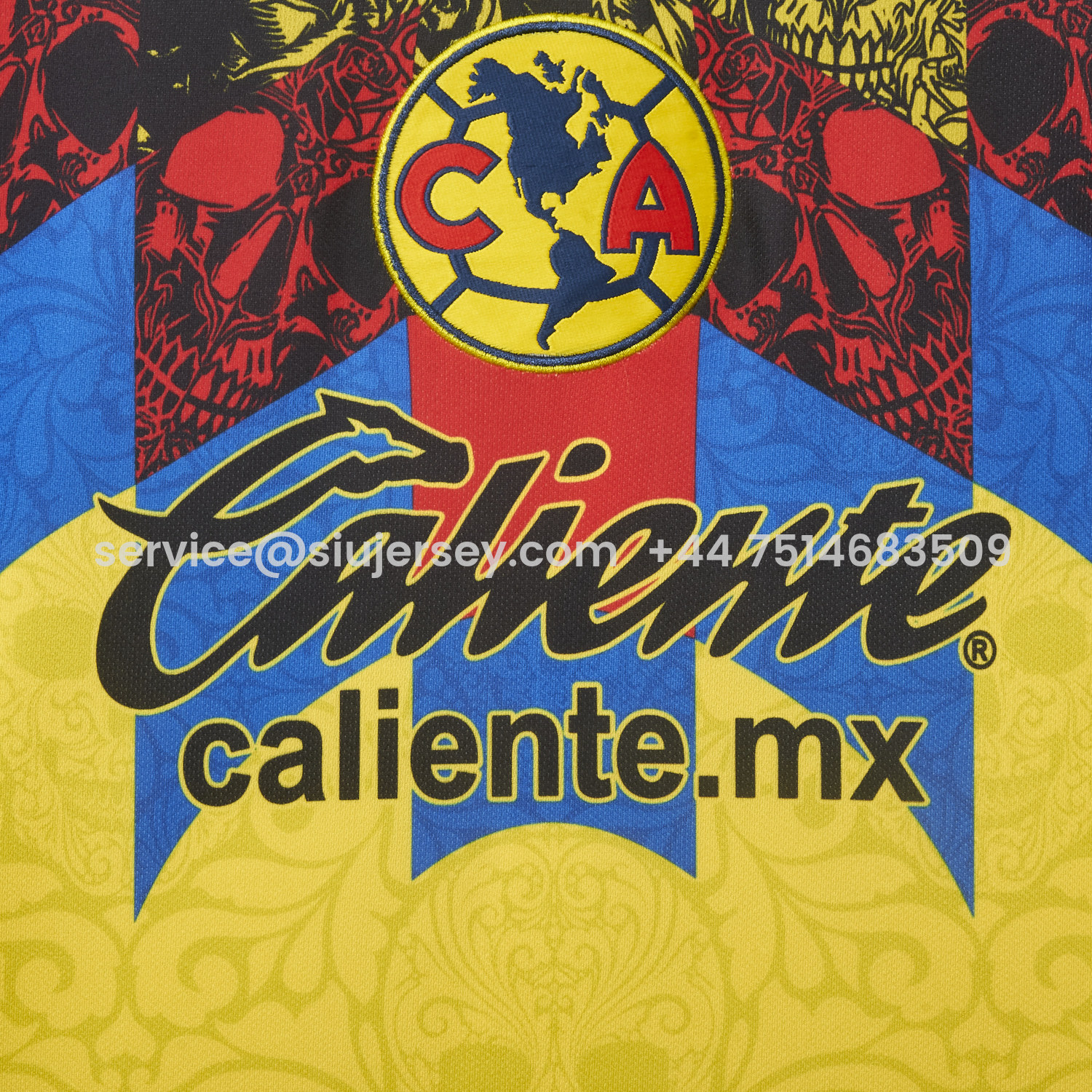 SIUjerseys-Club América 25-26 Día de Muertos Home Jersey - Fans Version
