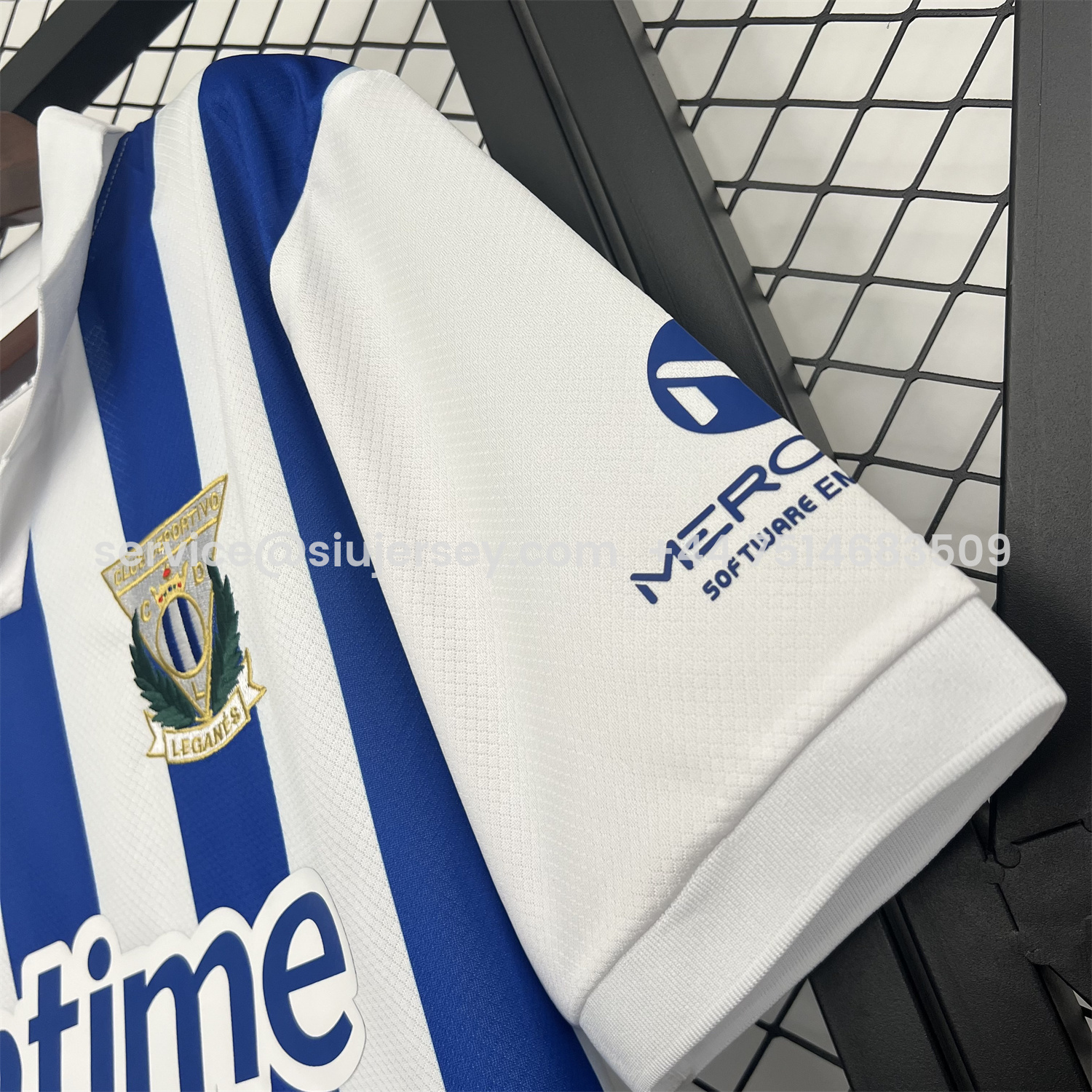 SIUjerseys-CD Leganés 25-26 Home Jersey With All Sponsors - Fans Version