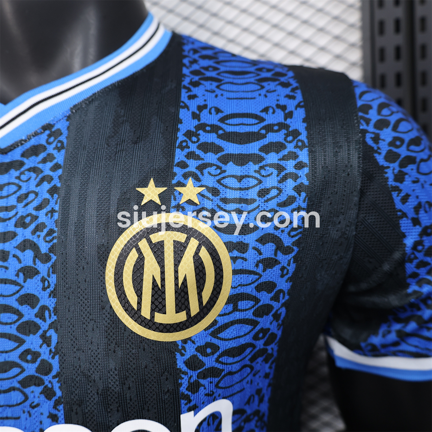SIUjerseys-Inter Milan 24-25 Blue Black Mamba Special Edition Jersey - Player Version