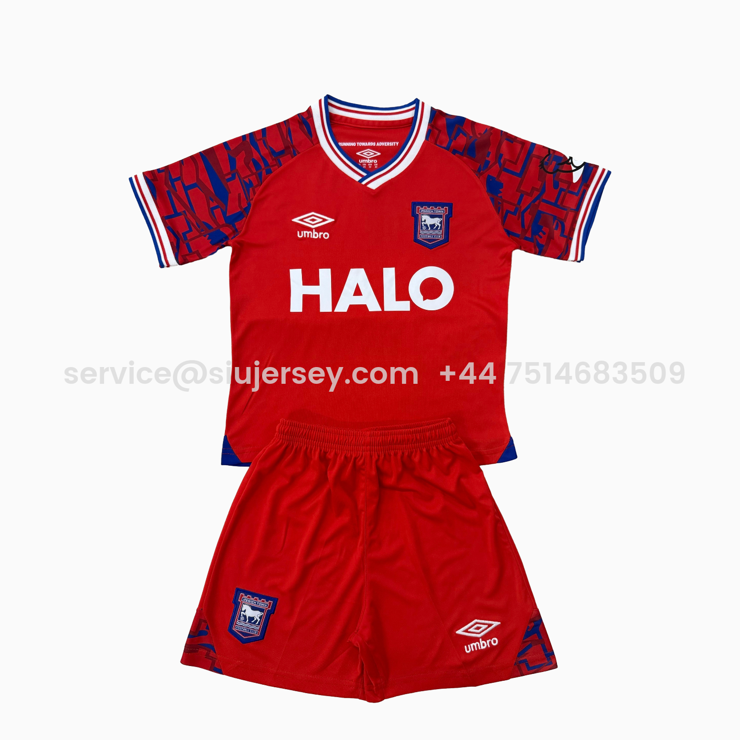 SIUjerseys-Ipswich Town 25-26 Away Kids Kit