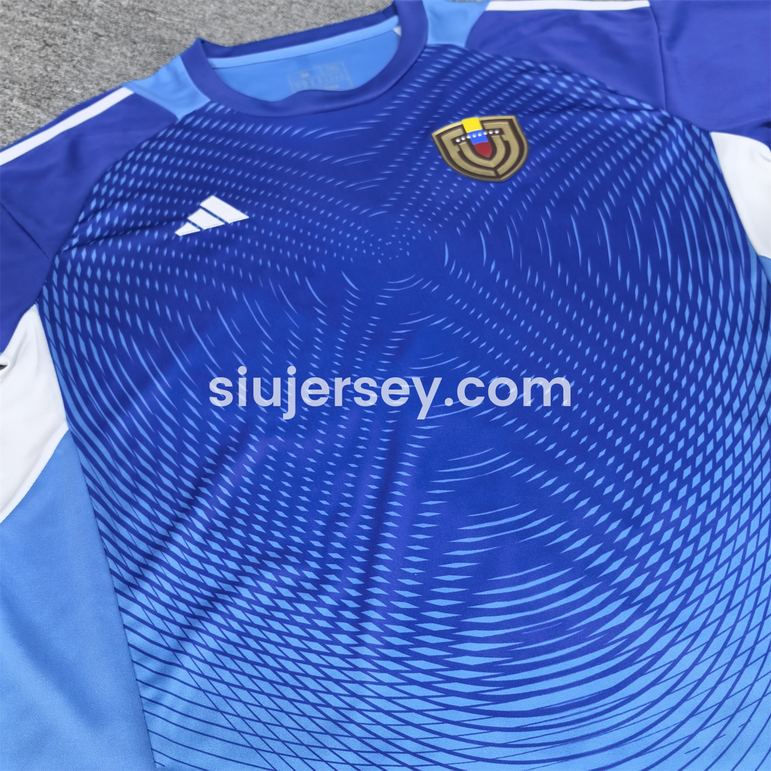SIUjerseys-Venezuela 25-26 Blue Goalkeeper Jersey - Fans Version