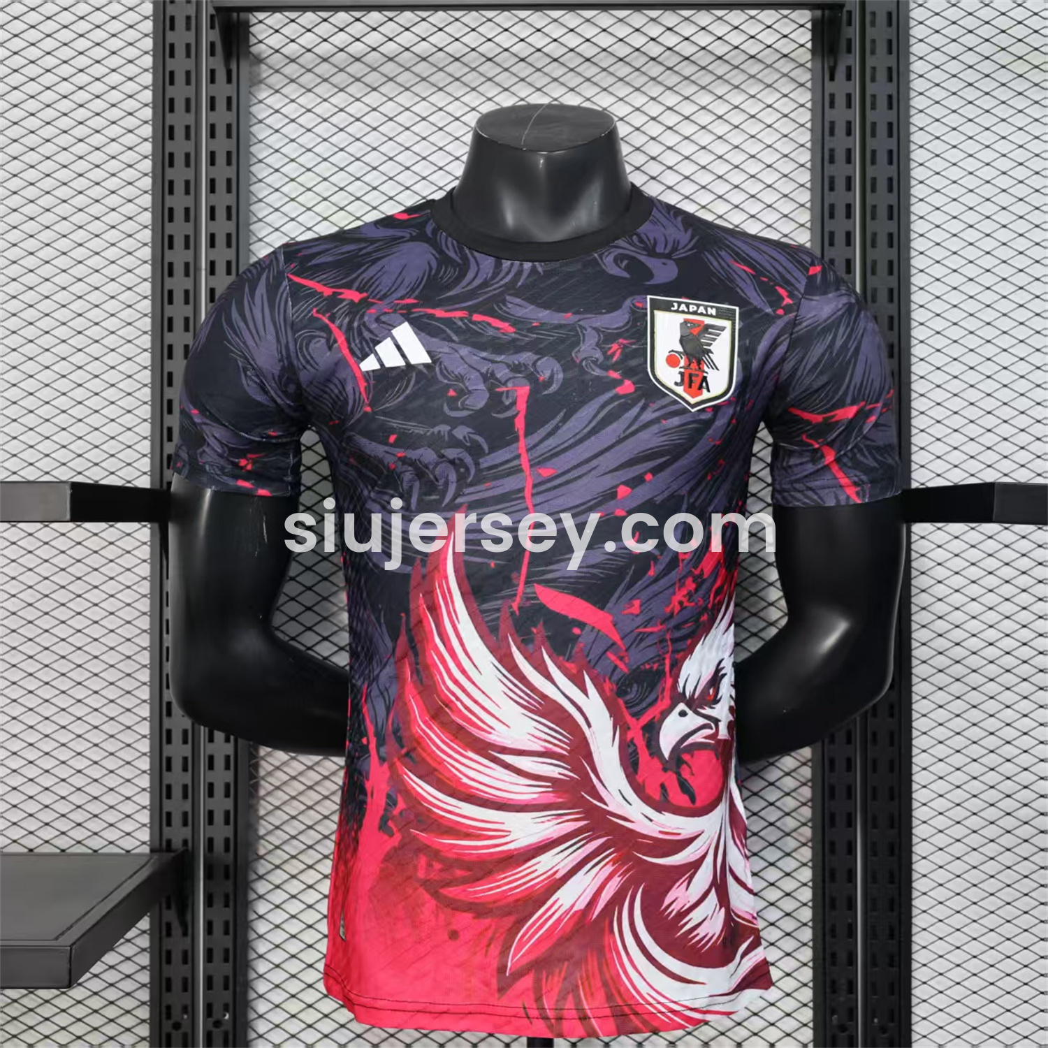 SIUjerseys-Japan 25-26 Firebird Special Edition Black Jersey - Player Version
