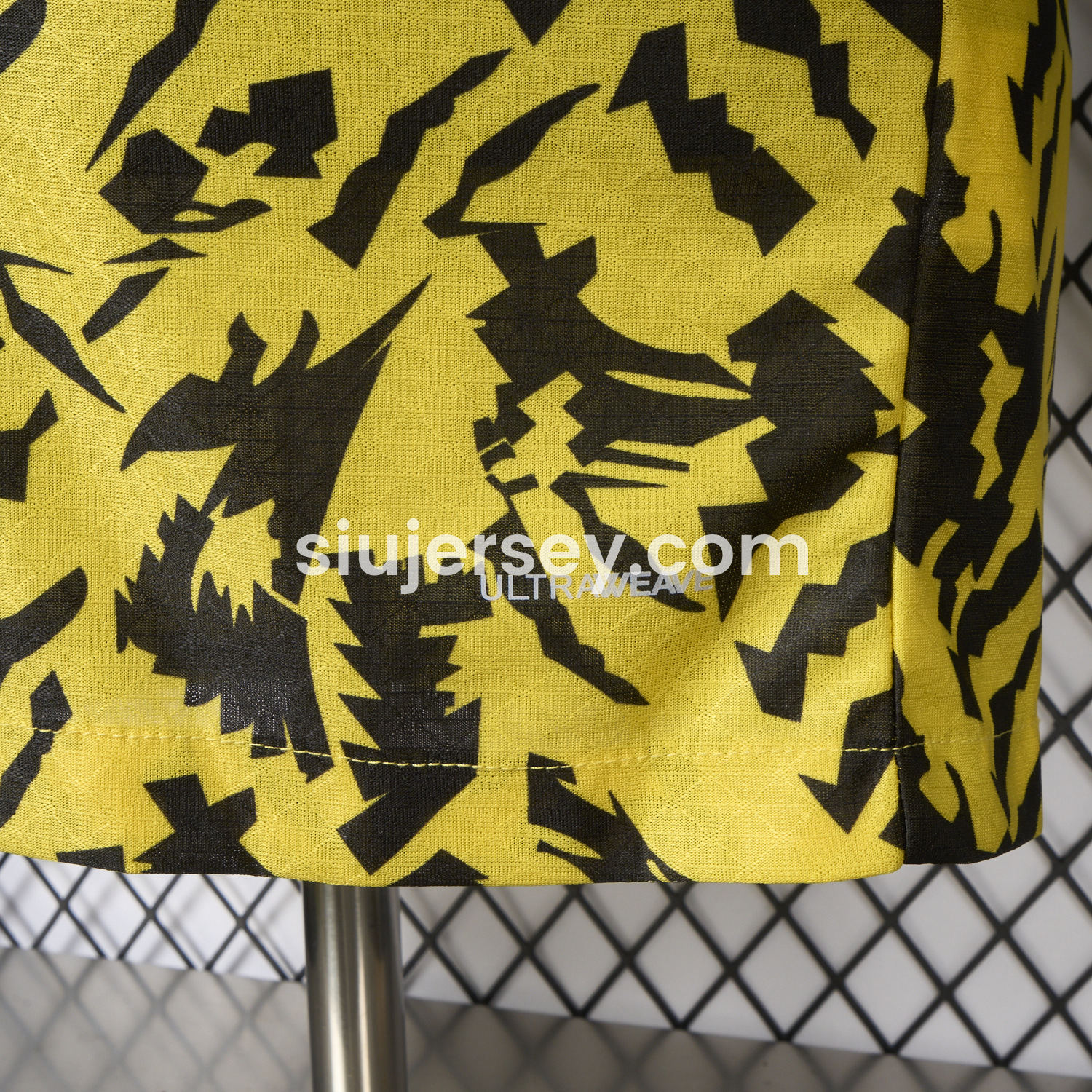 SIUjerseys-Dortmund 25-26 Black Disordered Texture Yellow Special Jersey - Player Version