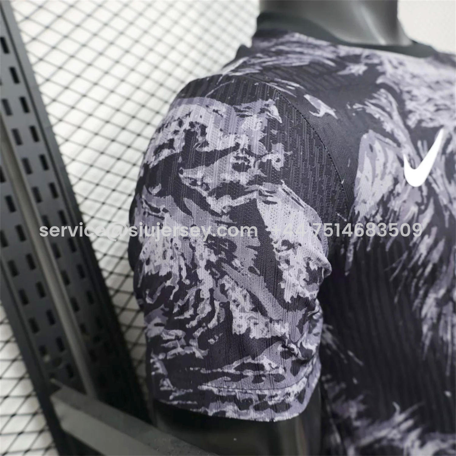 SIUjerseys-England 2026 Lion Black Special Jersey - Player Version