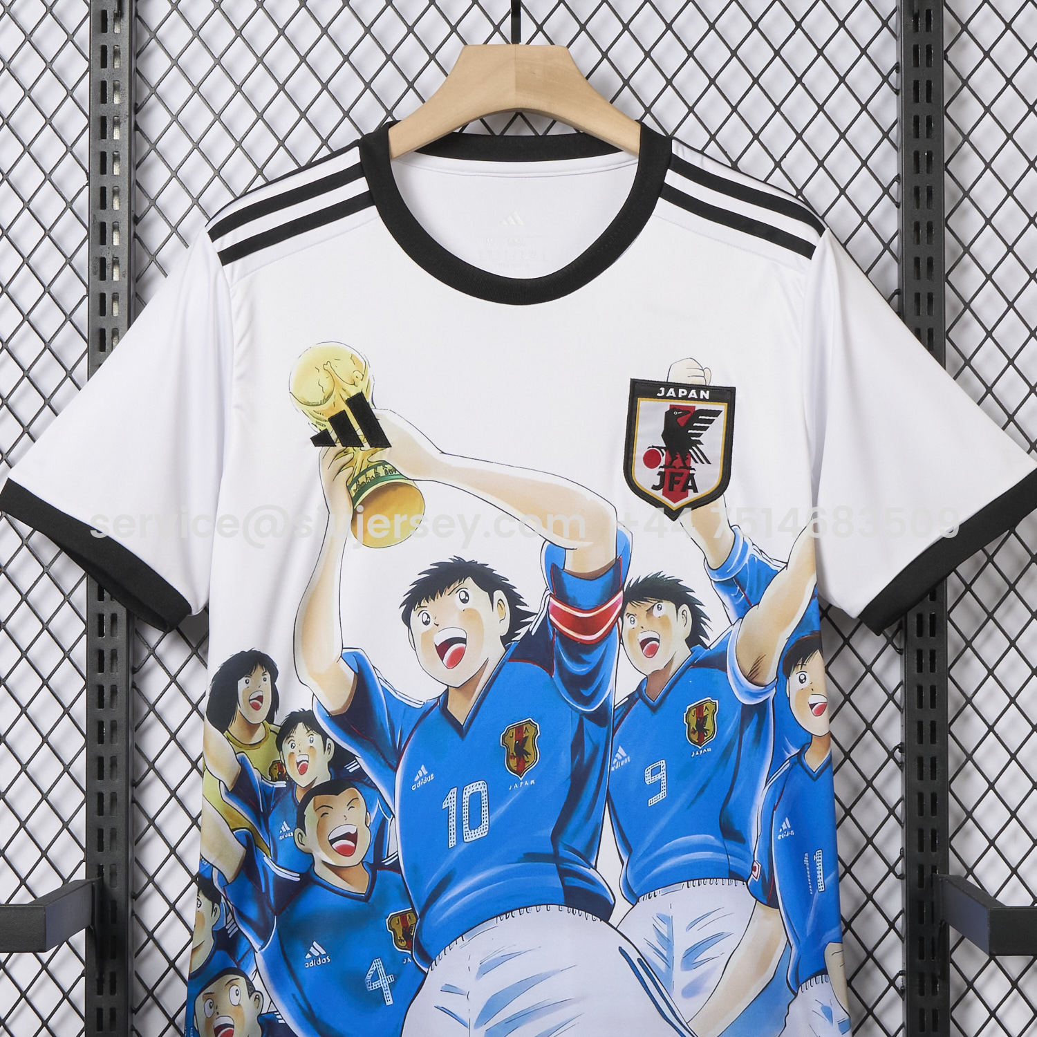 SIUjerseys-Japan 25-26 Captain Tsubasa World Cup Champion Special Jersey - Fans Version