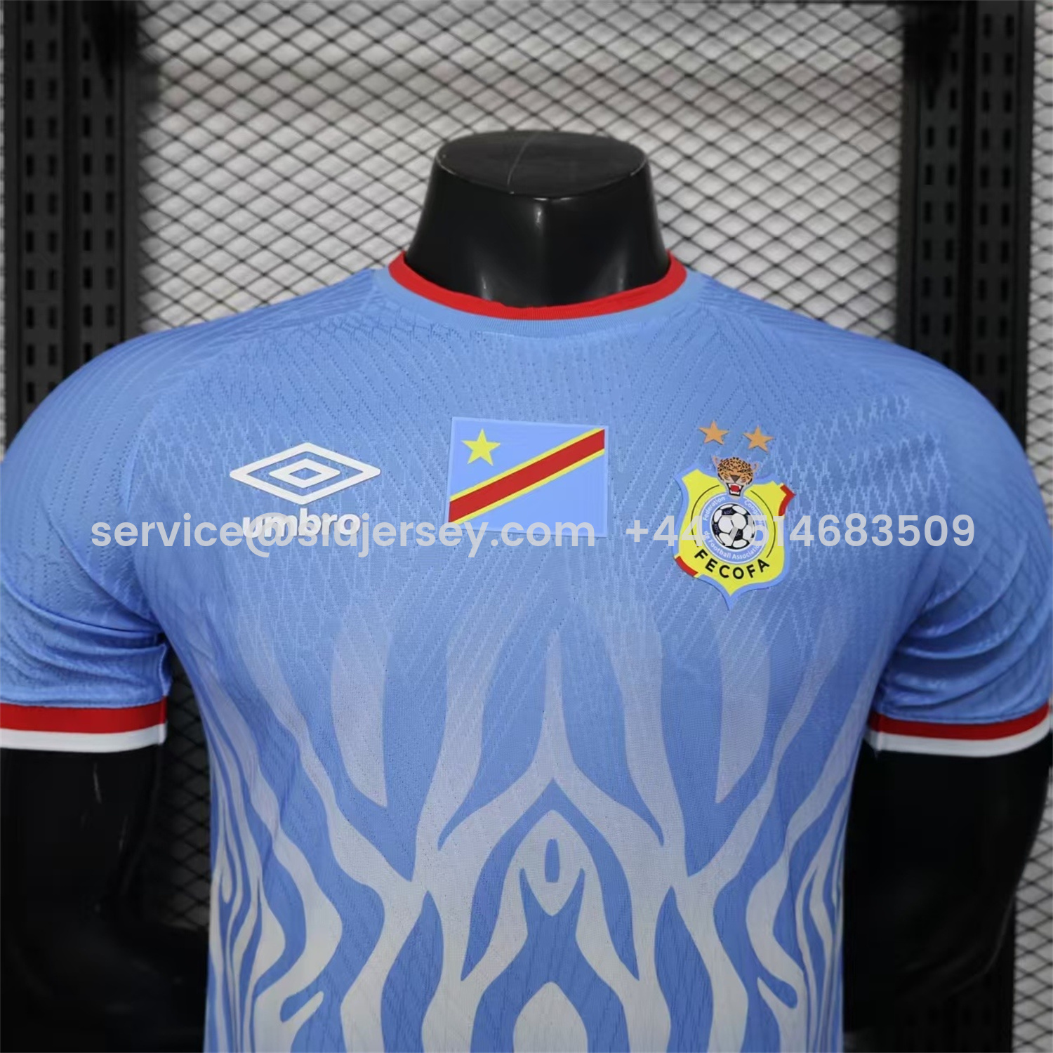 SIUjerseys-Congo 2026 Home Blue Jersey - Player Version