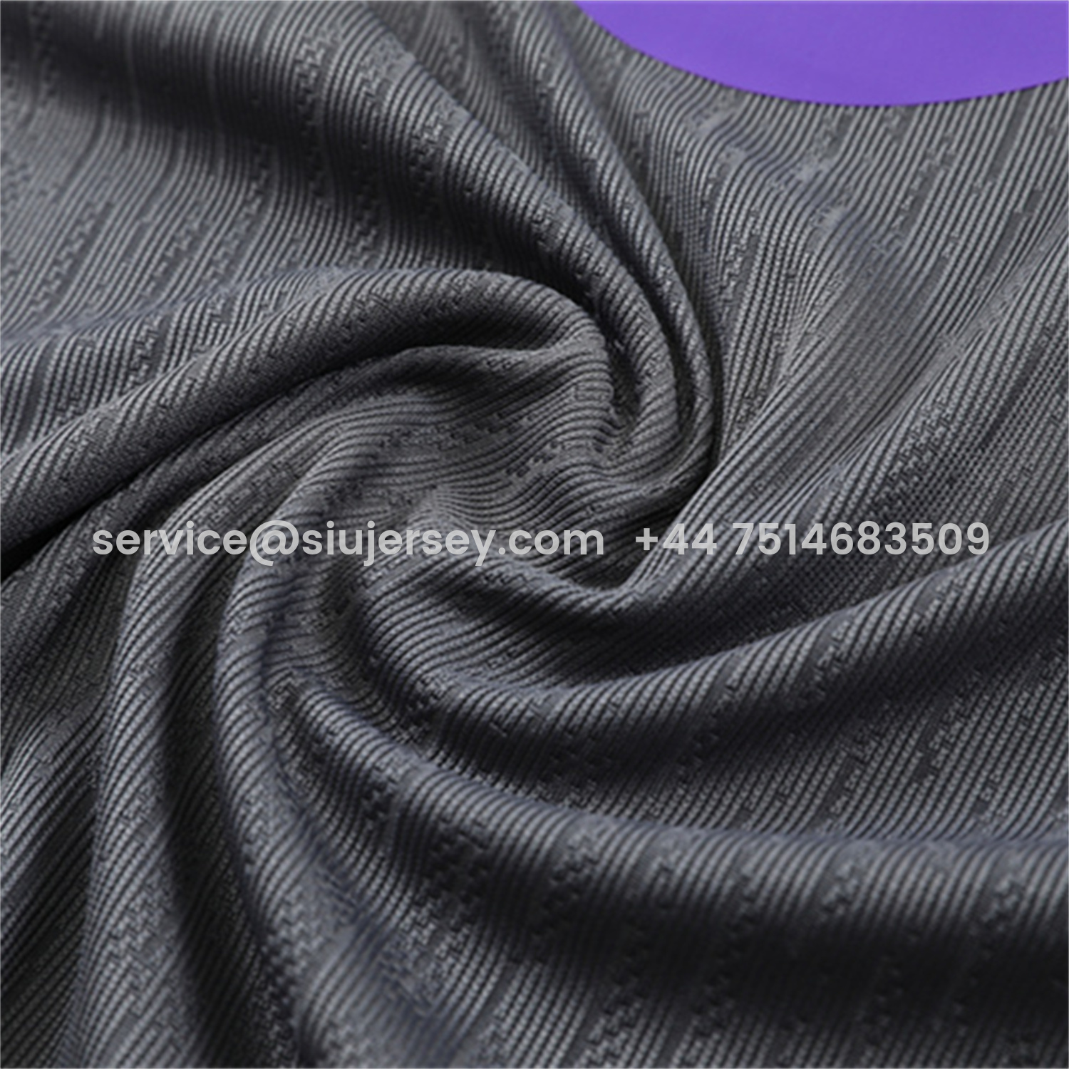 SIUjerseys-Barcelona 25-26 Kids Long Sleeve Training Set - Grey Top & Black Pants