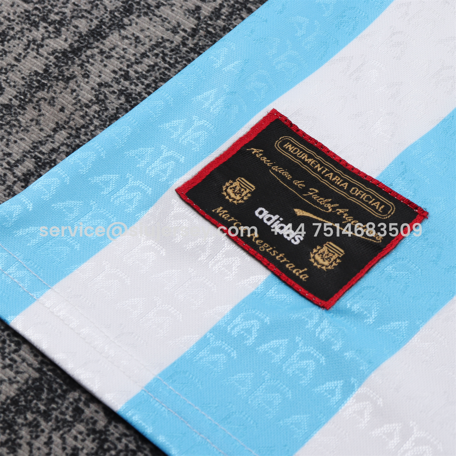 SIUjerseys-Retro Argentina 1994 Home Kids Kit