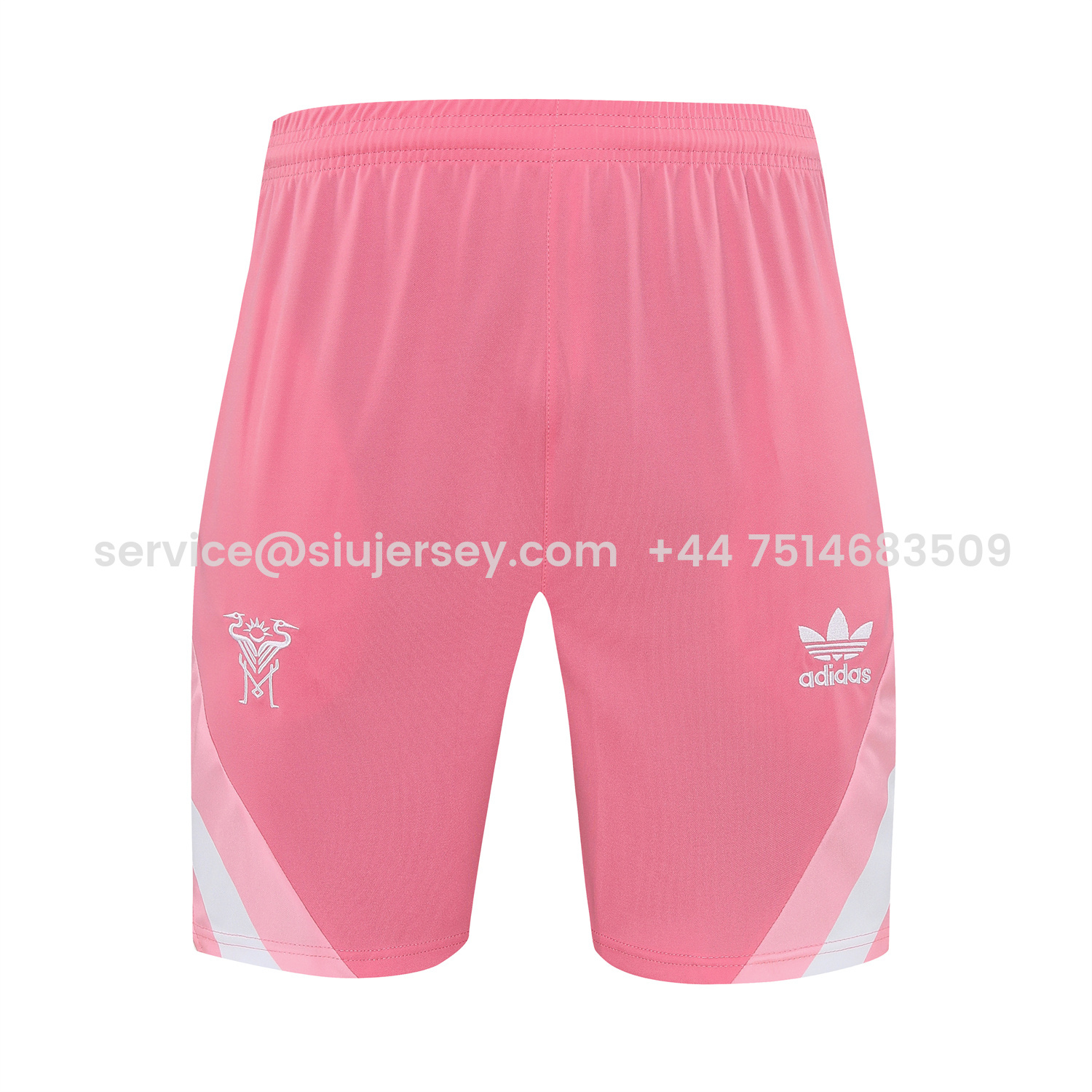 SIUjerseys-INT M.A.M 25-26 Short-Sleeve Training Set - Pink Top & Pink Shorts