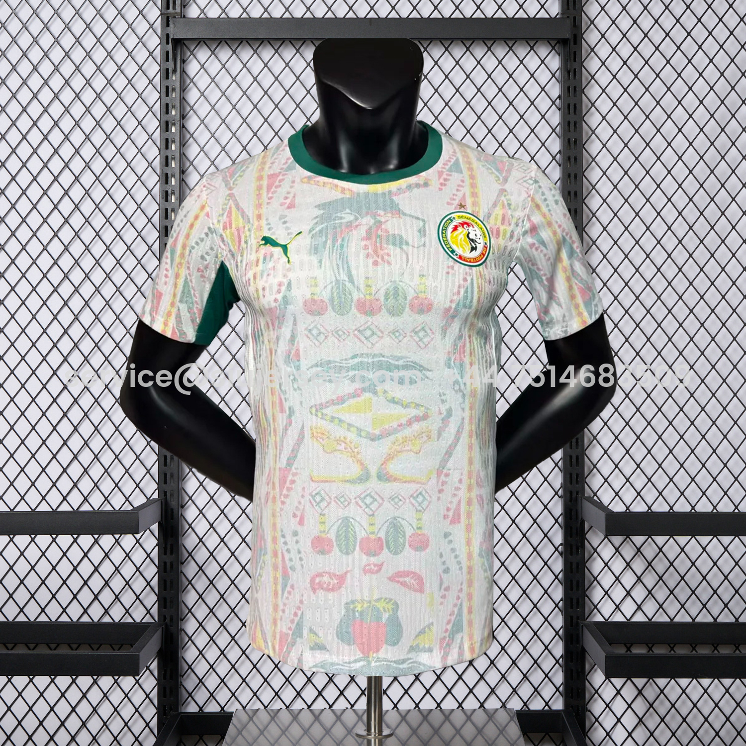 SIUjerseys-Senegal 25-26 Home White Jersey - Player Version