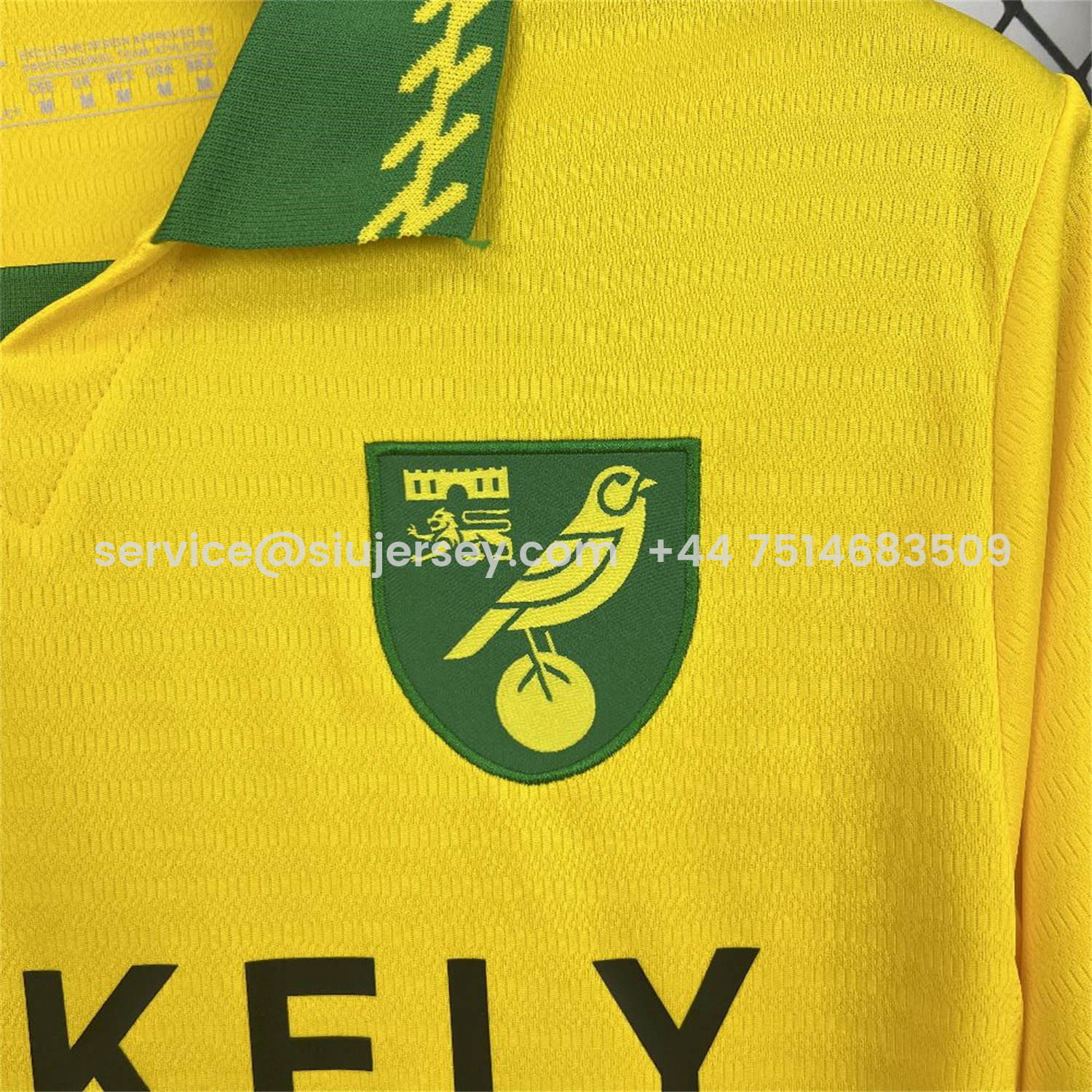 SIUjerseys-Norwich City 25-26 Home Jersey - Fans Version