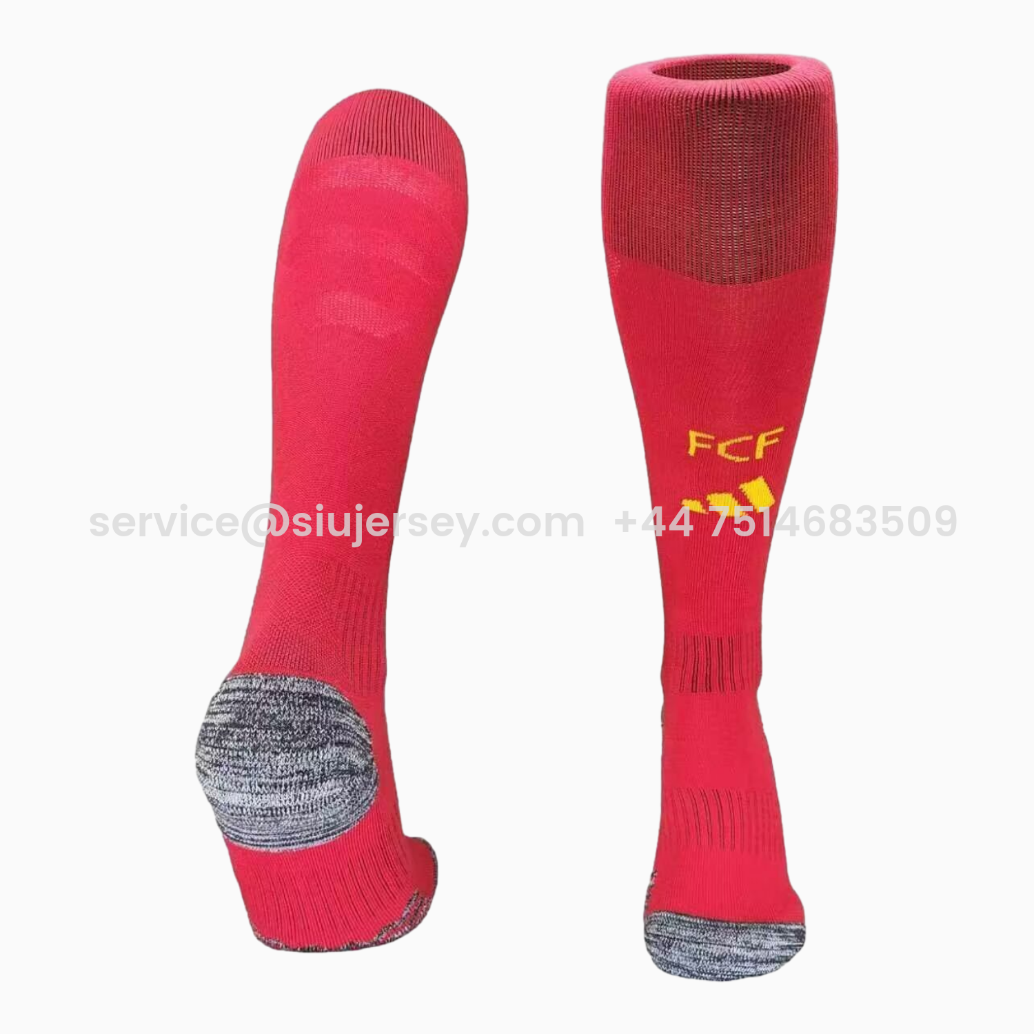 SIUjerseys-Colombia 2026 Home Socks - Red