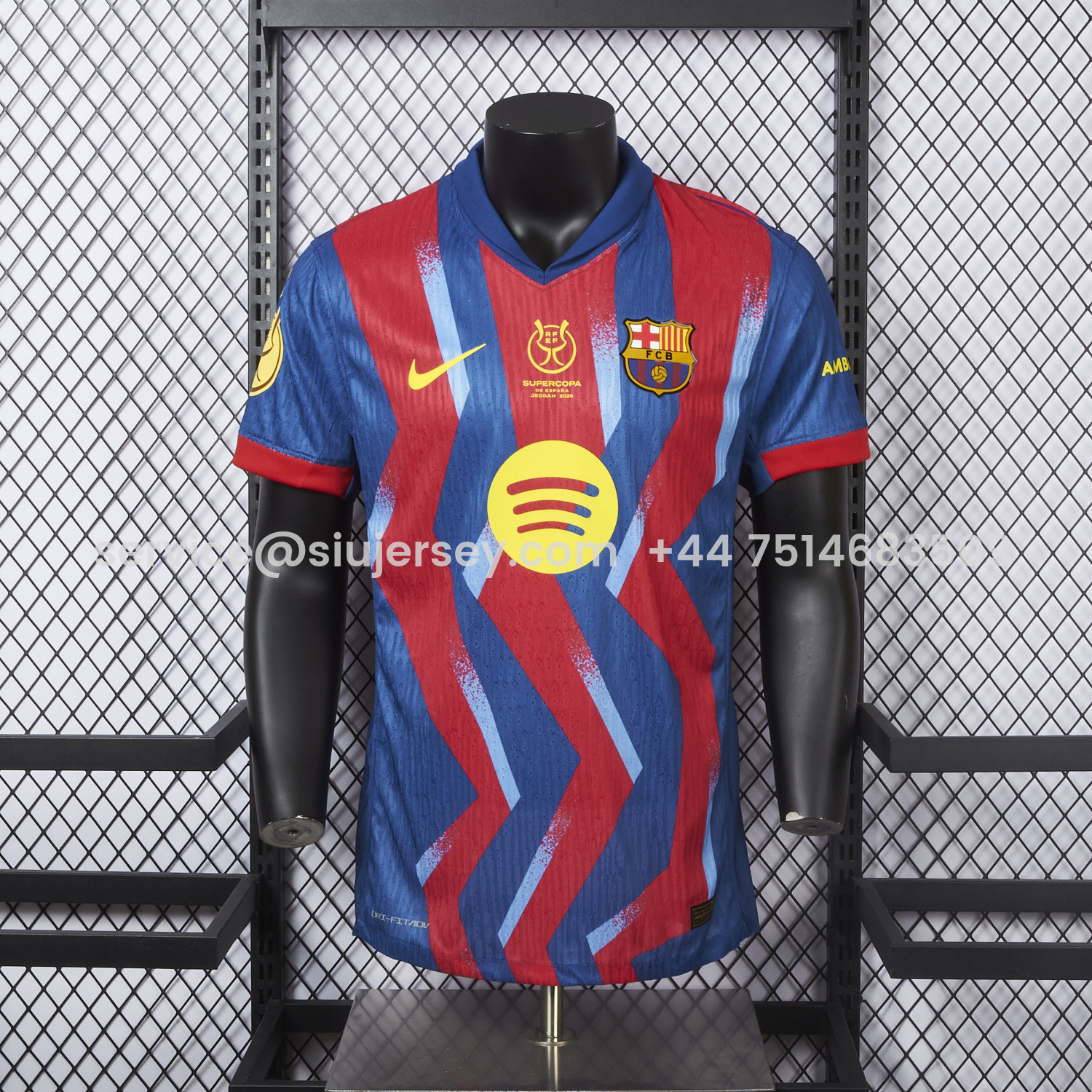 SIUjerseys-Barcelona 25-26 Supercopa De España Fourth Jersey - Player Version