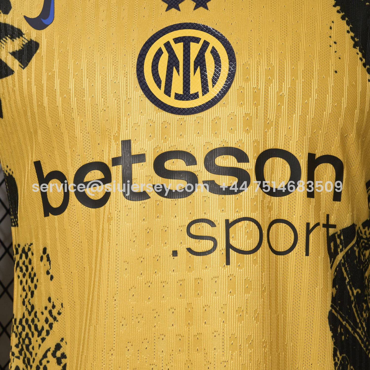 SIUjerseys-Inter Milan 24-25 Third Champions League Final Jersey - Player Version