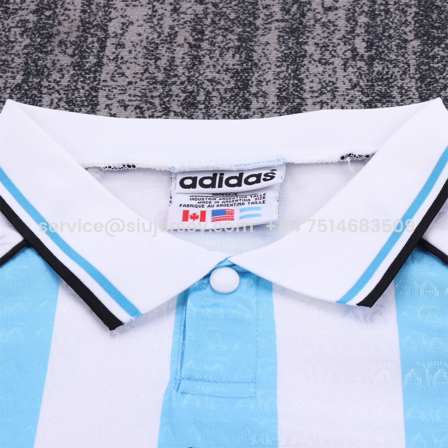 SIUjerseys-Retro Argentina 1996-97 Home Kids Kit