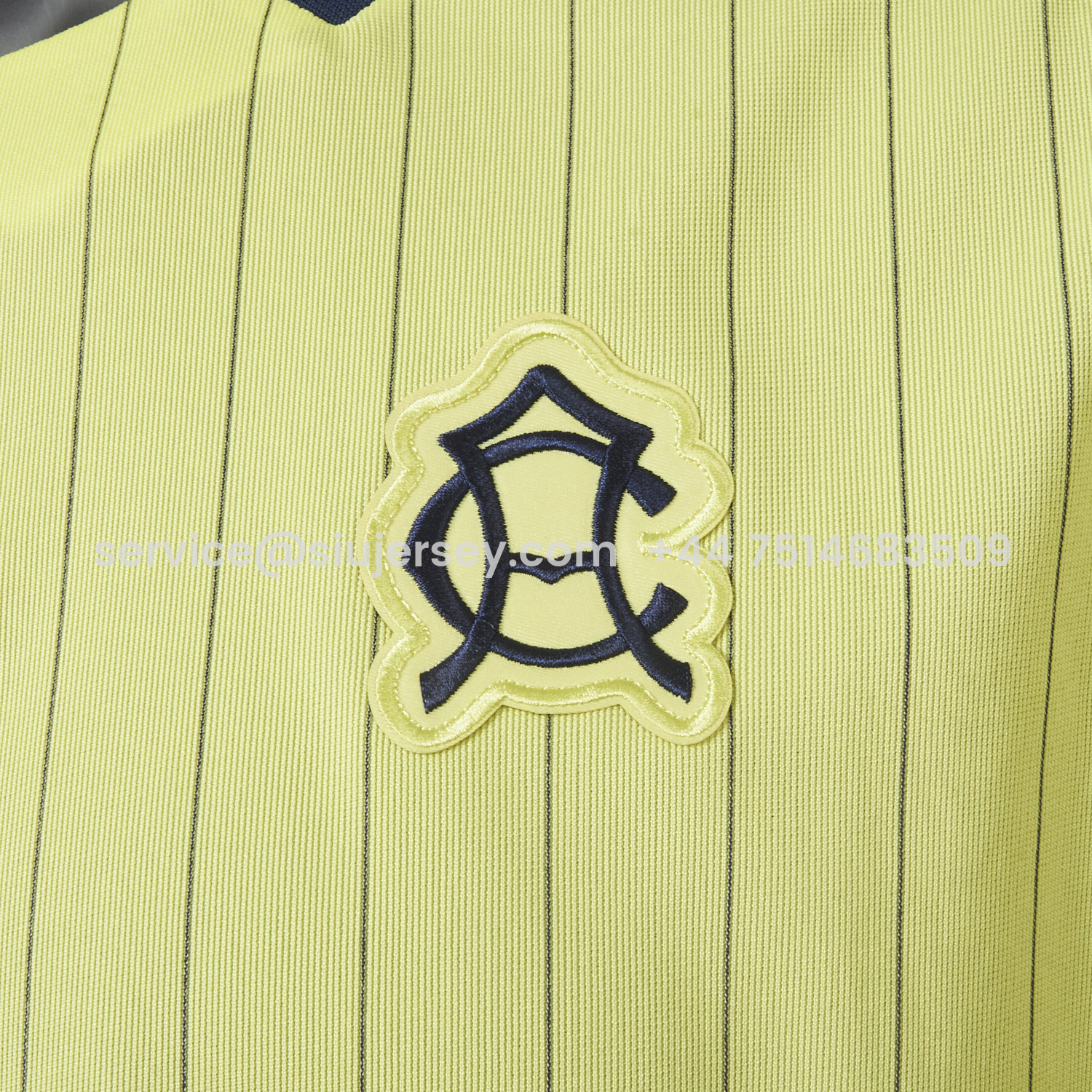 SIUjerseys-Club América 25-26 Icon Travel Special Edition Yellow Jersey - Player Version