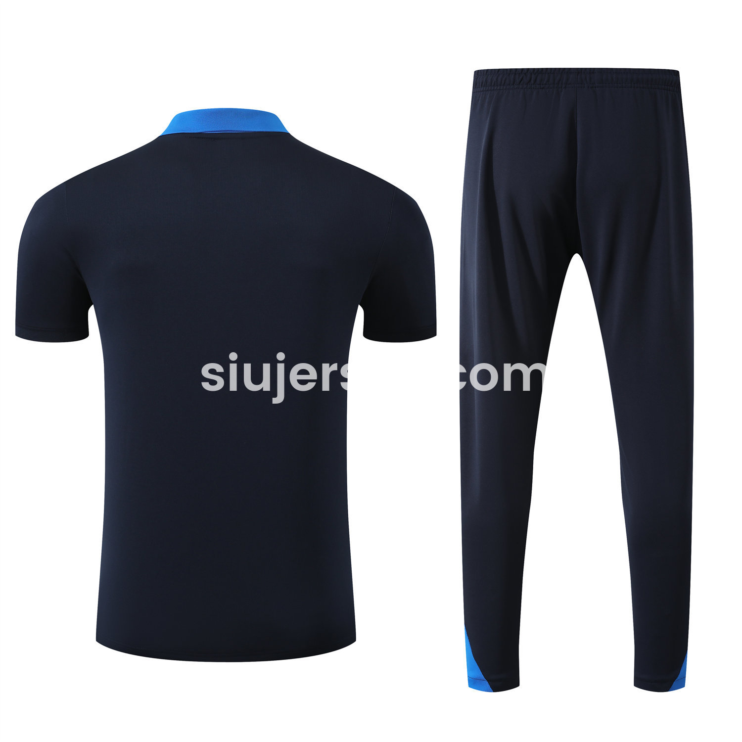 SIUjerseys-C.H.E.L.S.E.A 25-26 POLO Short-Sleeve Training Set - Deep Blue Top and Pants