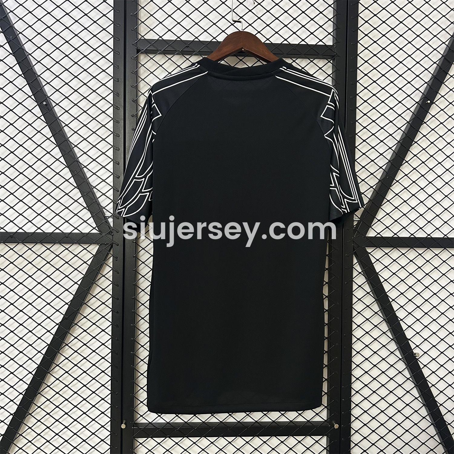 SIUjerseys-Paris Saint-Germain PSG 24-25 Fourth Black Jersey - Fans Version
