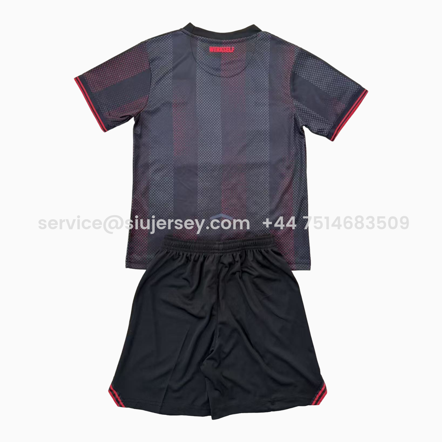 SIUjerseys-Bayer 04 Leverkusen 25-26 Home Men's Adult Jersey Set - Fans Version