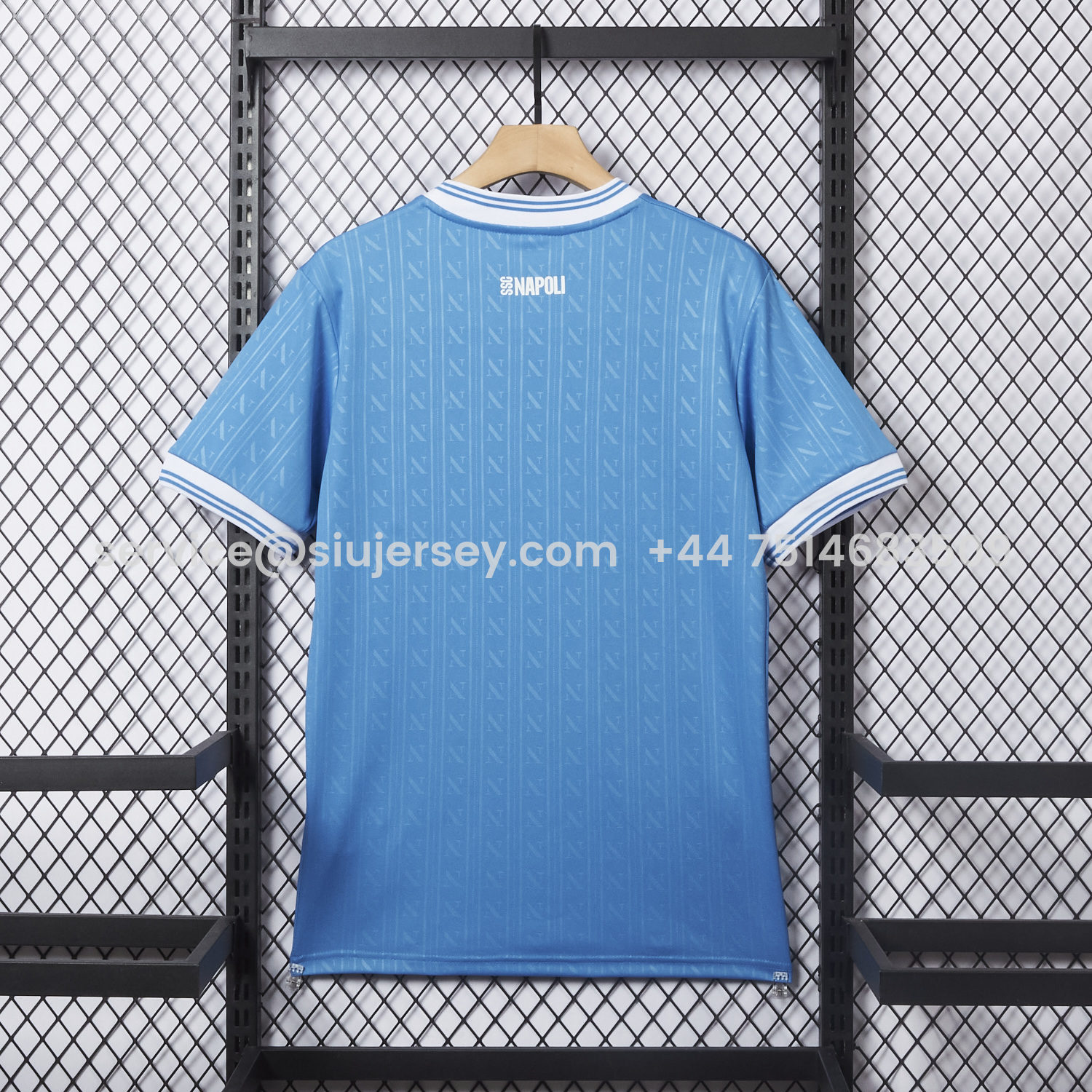 SIUjerseys-Napoli 25-26 European Home Blue Jersey - Fans Version
