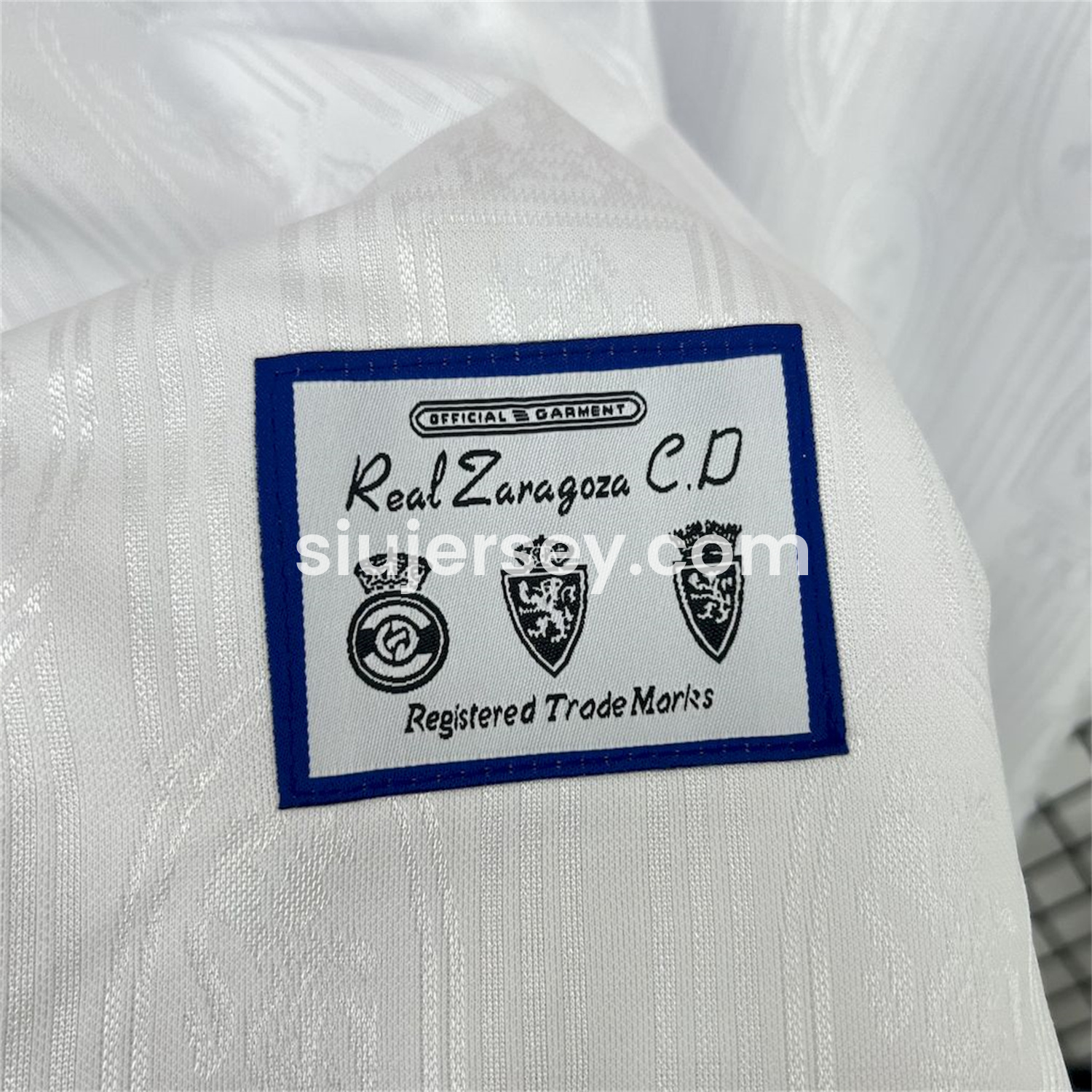 SIUjerseys-Retro Real Zaragoza 1997- 98 Home Jersey