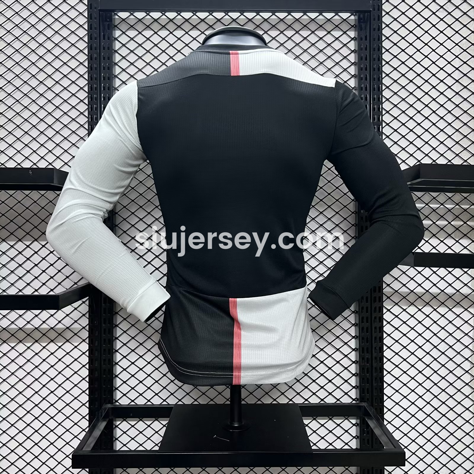 SIUjerseys-Retro Juventus 2019-20 Home Stadium Long Sleeve Jersey - Player Version