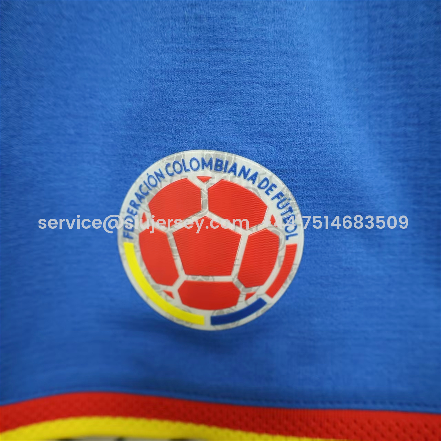 SIUjerseys-Colombia 2026 Blue Shorts - Player Version