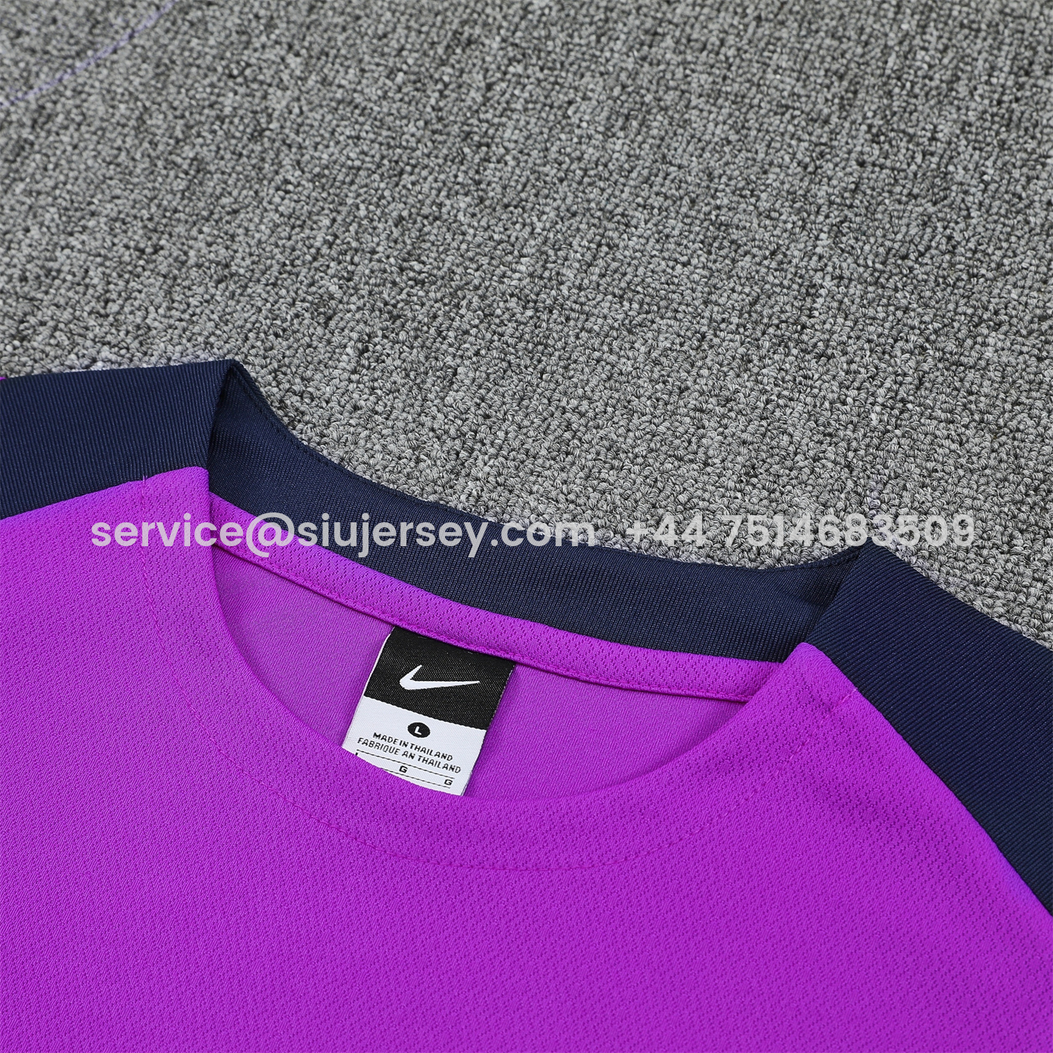 SIUjerseys-Barcelona 25-26 Vest Training Set - Purple Vest and Dark Blue Shorts