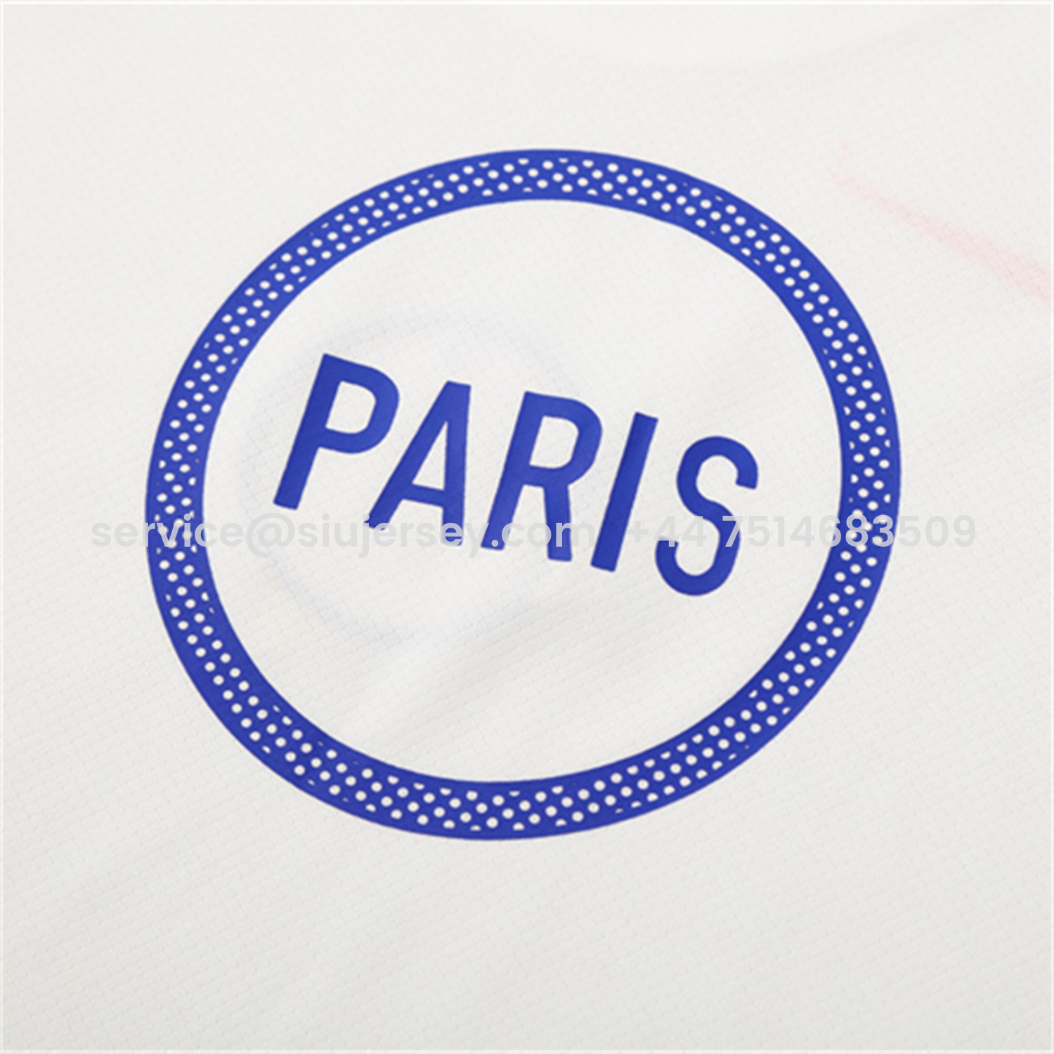 SIUjerseys-Paris Saint-Germain PSG 25-26 Short-Sleeve Training Set - White Top & Black Shorts