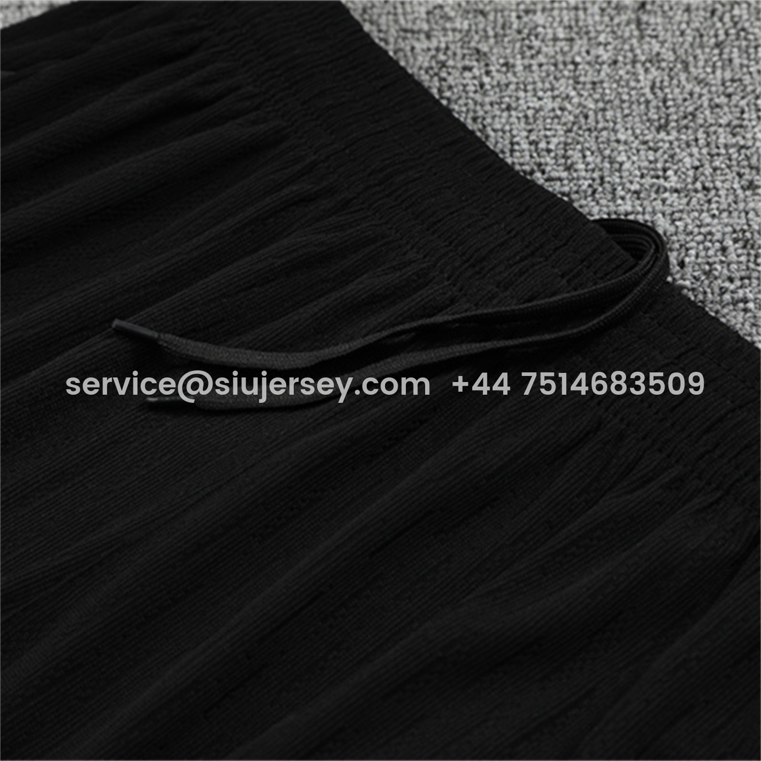 SIUjerseys-Paris Saint-Germain PSG 25-26 Kids Long Sleeve Training Set - JD Black Pink Top and Black Pants