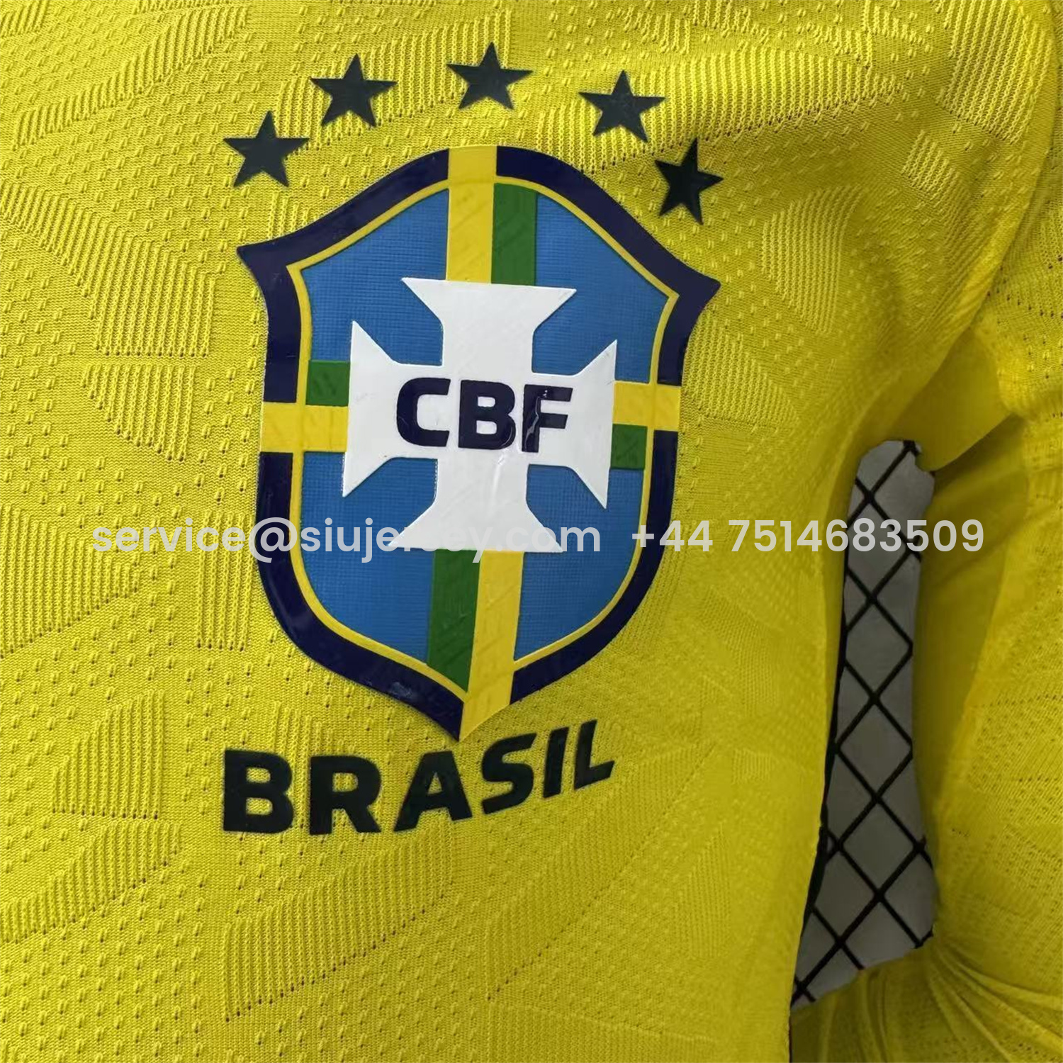 SIUjerseys-Brazil 2026 Home Long Sleeves Jersey - Player Version