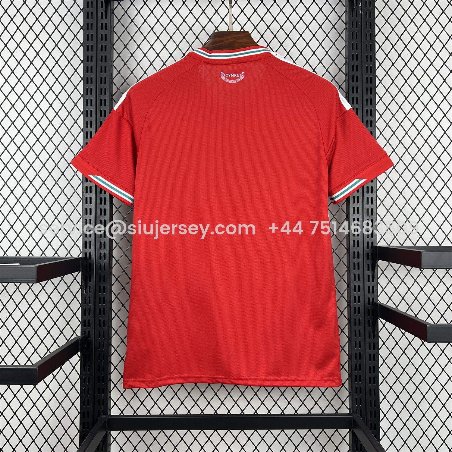 SIUjerseys-Wales 2026 Home Jersey - Fans Version