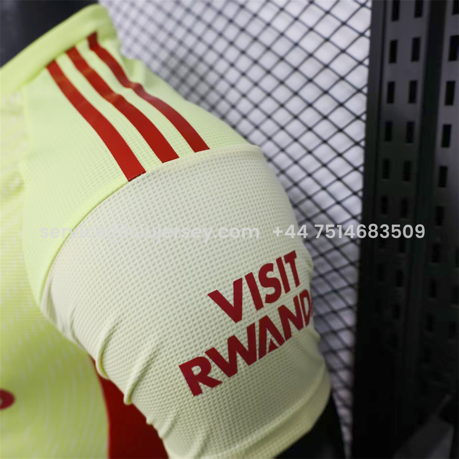 SIUjerseys-Arsenal 25-26 Light Yellow Goalkeeper Jersey - Player Version
