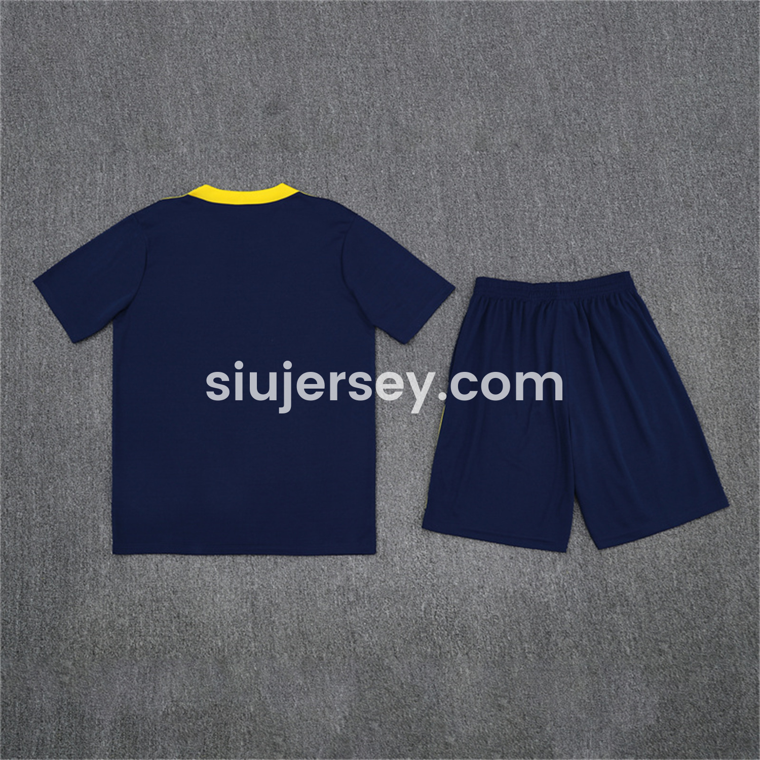 SIUjerseys-Atletico Madrid 25-26 Kids Short-Sleeve Training Set - Royal Blue