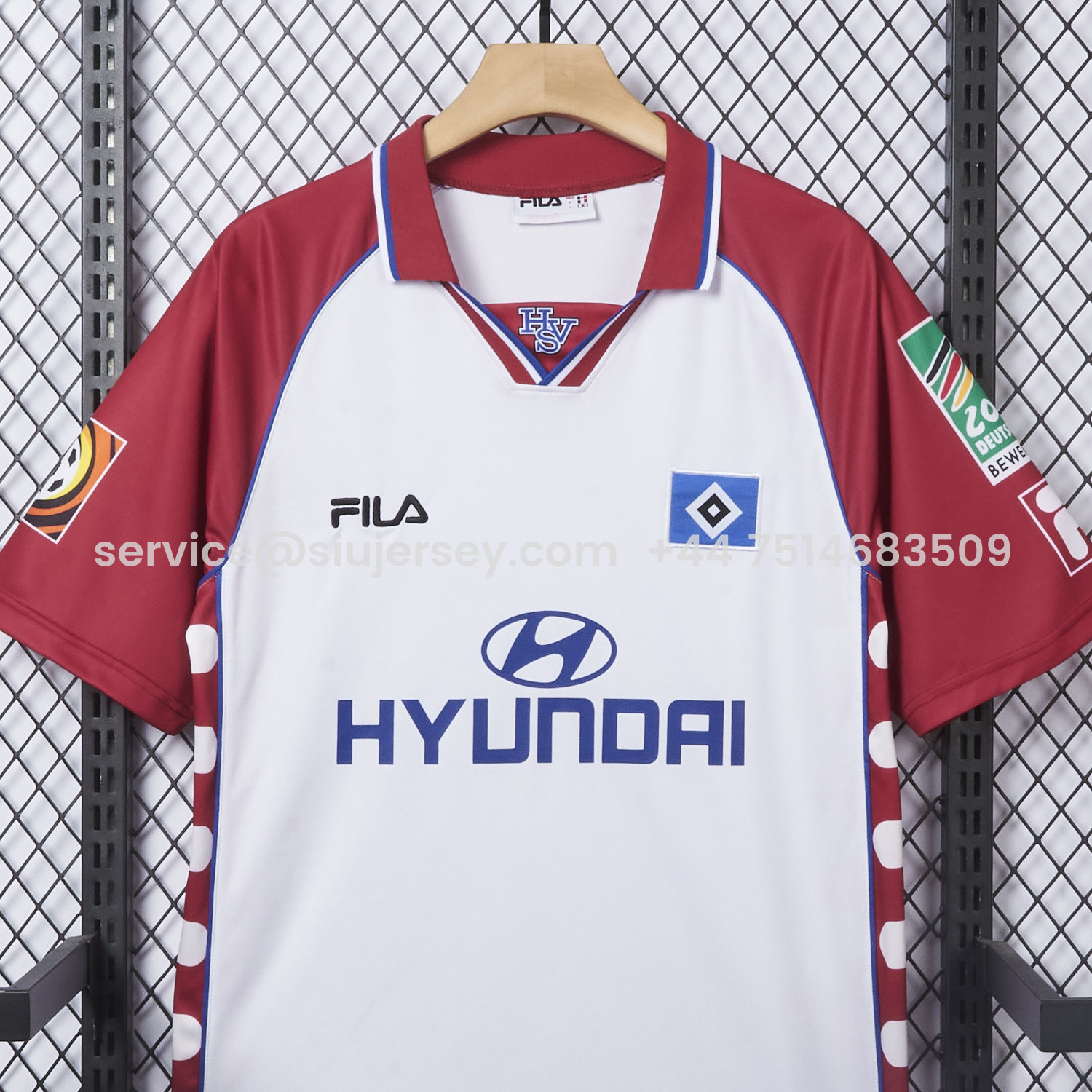 SIUjerseys-Retro Hamburger SV 1999-00 Home Jersey