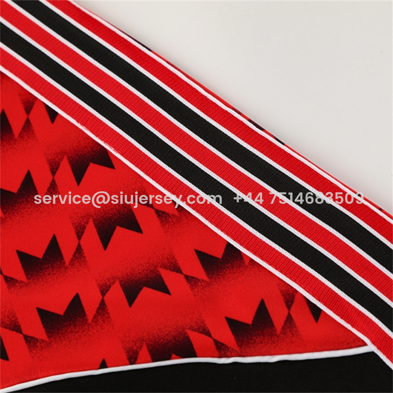 SIUjerseys-Manchester United 25-26 Bring Back 1991 Jacket Training Tracksuit - Black and Red