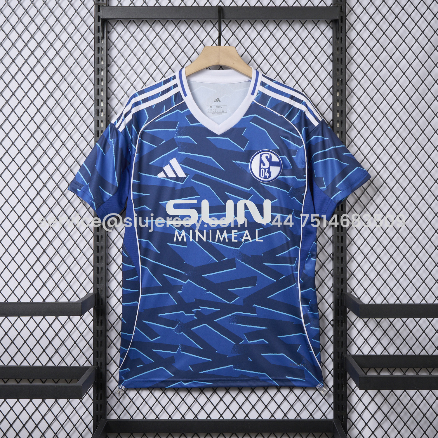 SIUjerseys-Schalke 04 25-26 Home Jersey - Fans Version