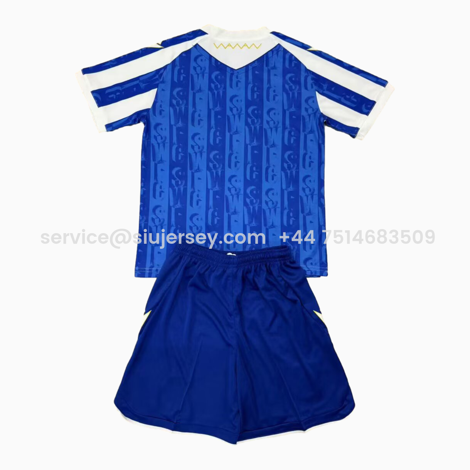 SIUjerseys-Sheffield Wednesday 25-26 Home Kids Kit