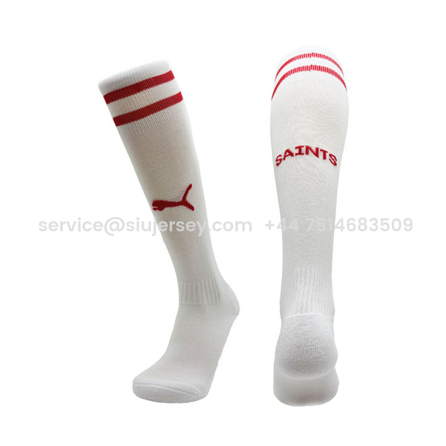 SIUjerseys-Southampton 25-26 Home Socks - White