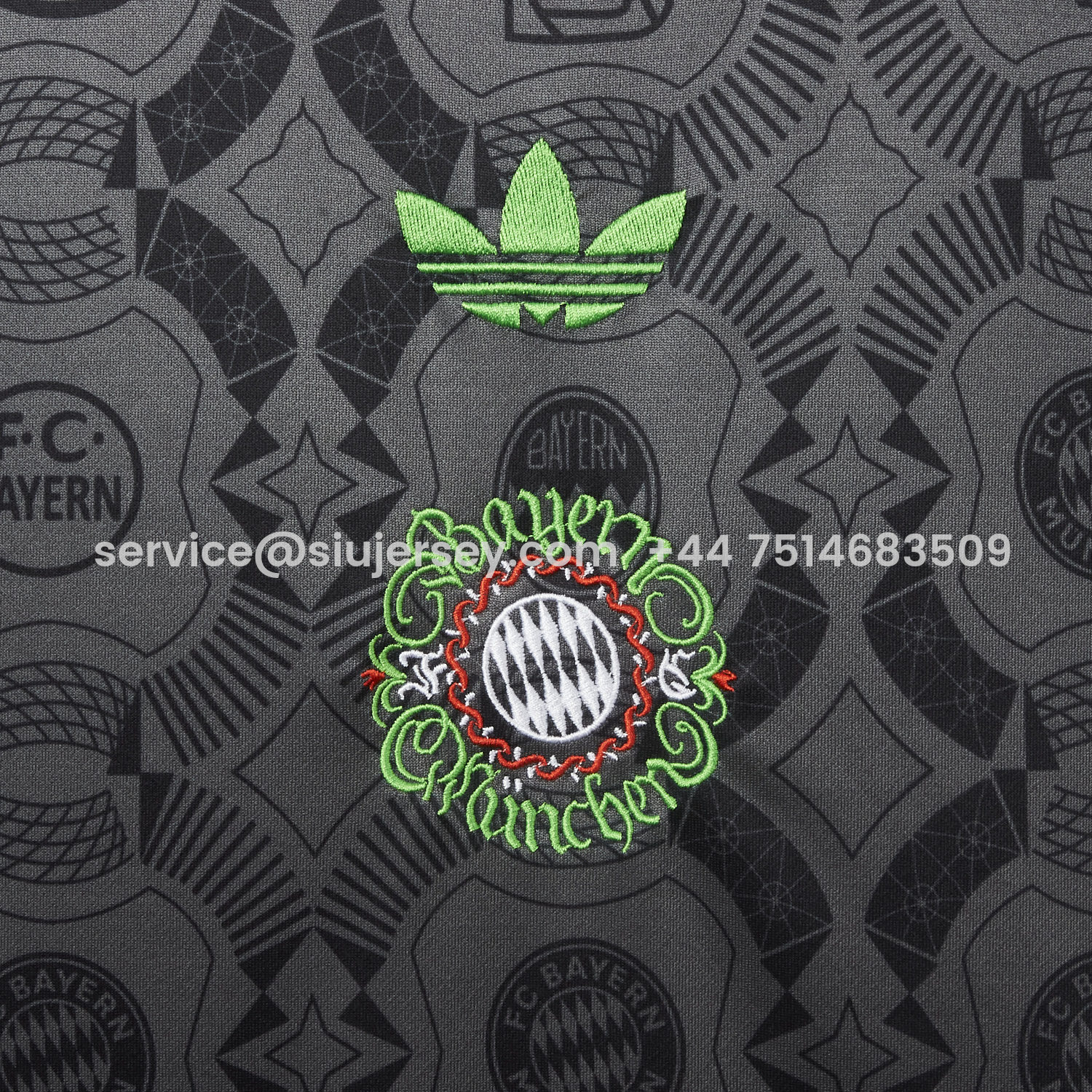 SIUjerseys-Bayern Munich 25-26 Oktoberfest Deep Grey Jersey - Fans Version