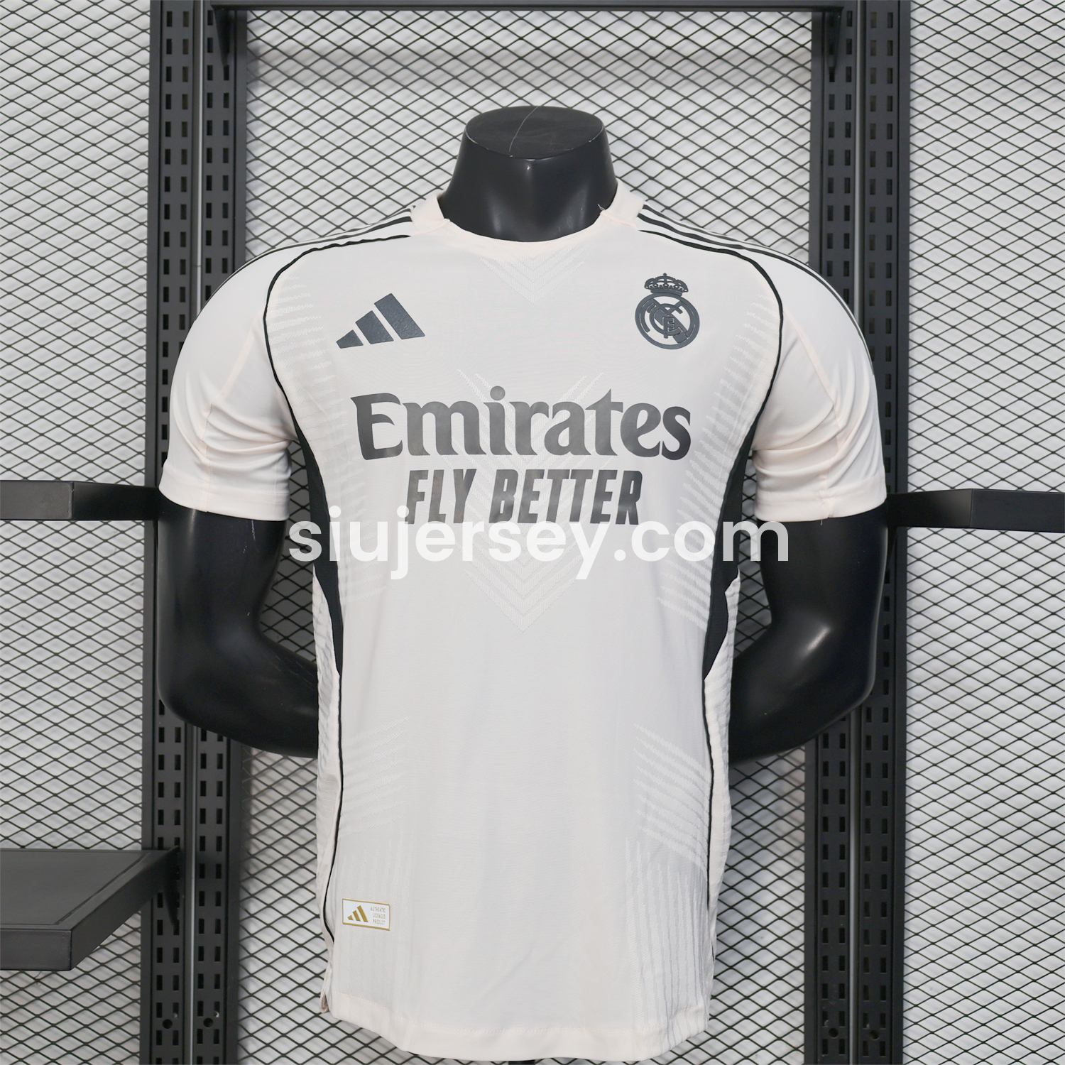 SIUjerseys-Real Madrid 25-26 Beige Training Jersey - Player Version