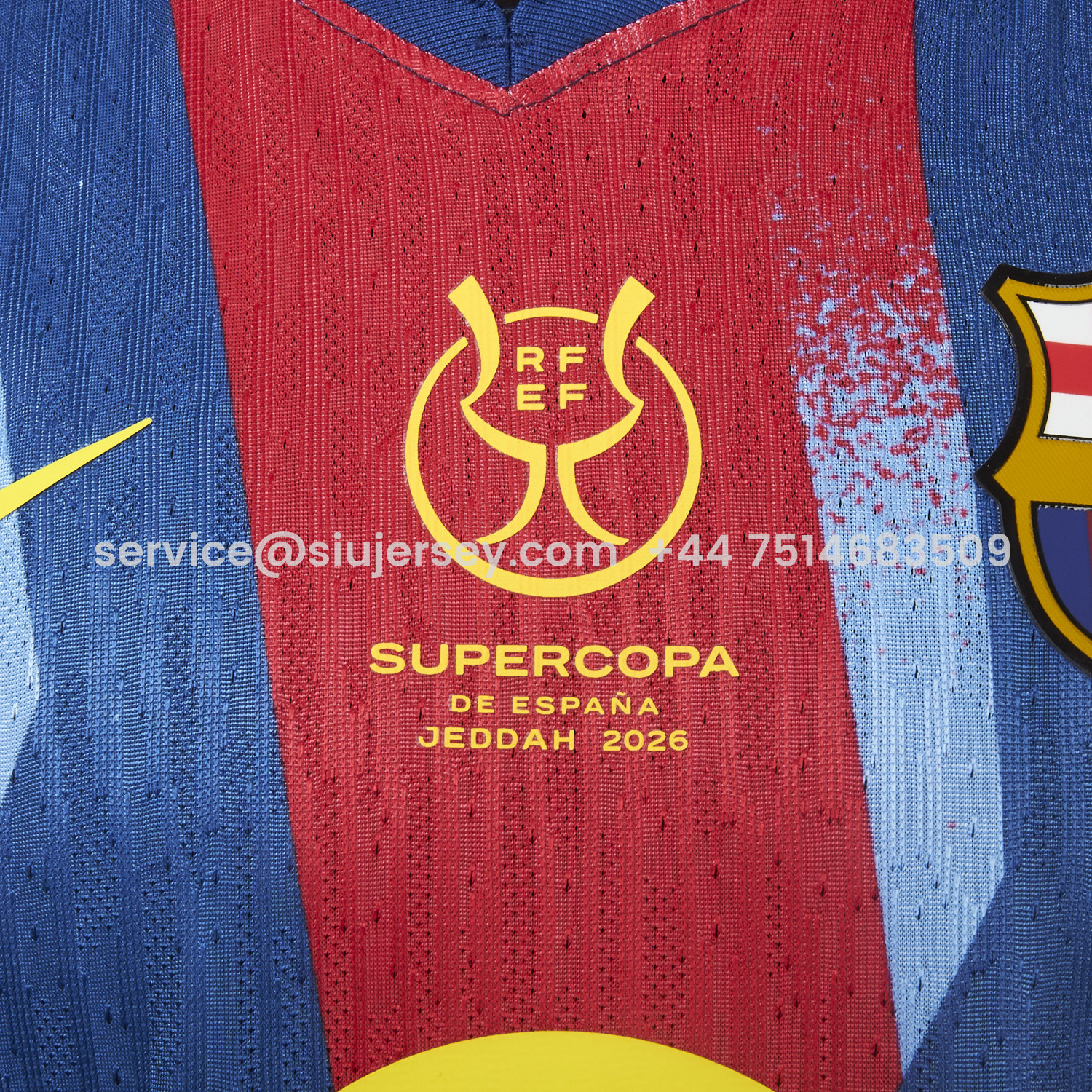 SIUjerseys-Barcelona 25-26 Supercopa De España Fourth Jersey - Player Version