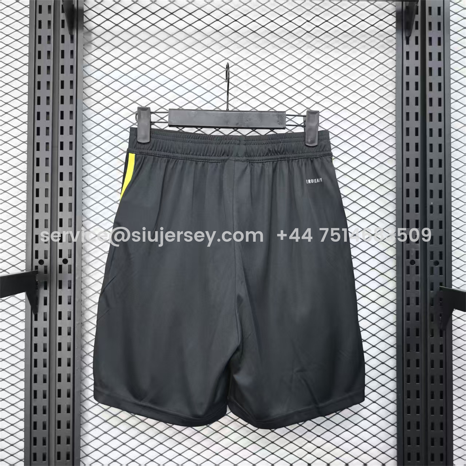 SIUjerseys-Manchester United 25-26 Third Black Shorts - Player Version