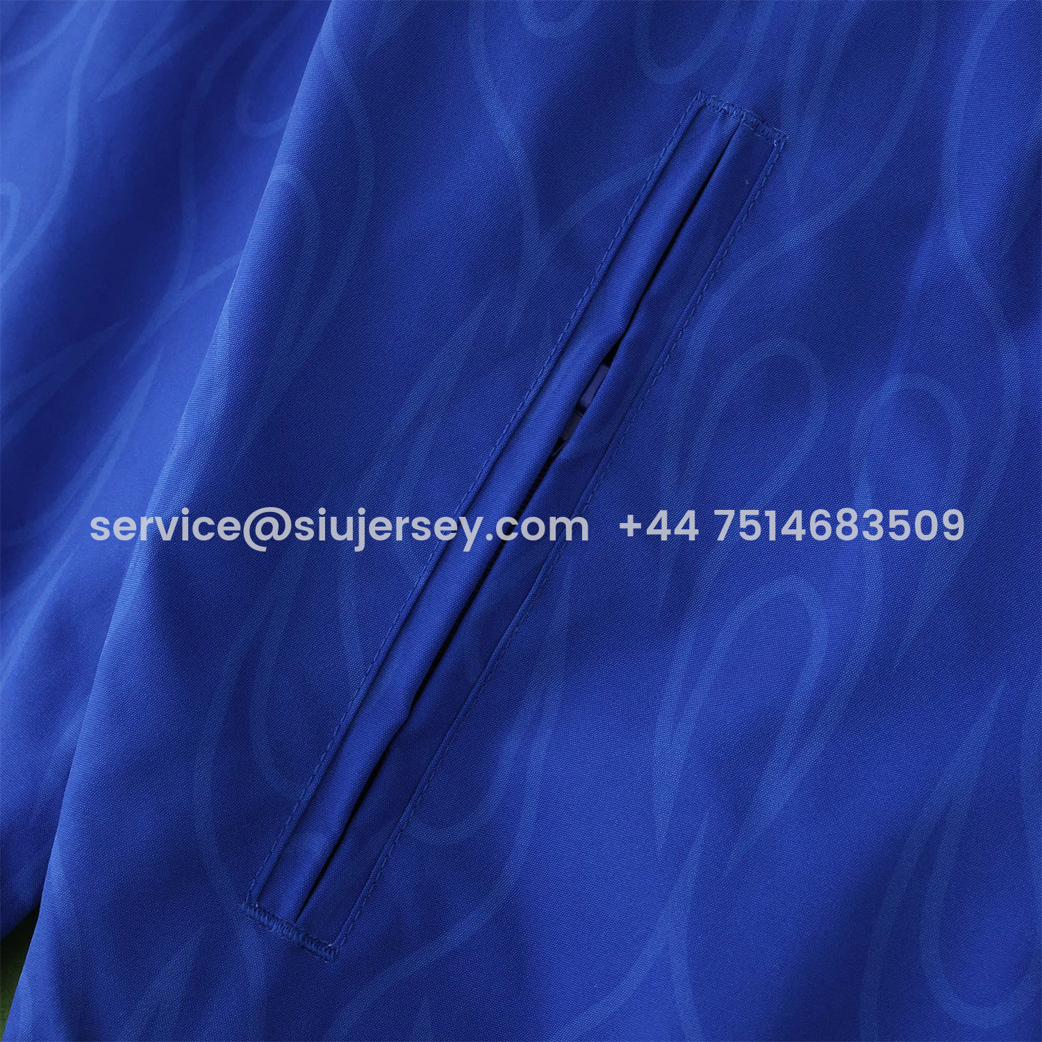 SIUjerseys-Retro Japan 1998 Throwback Double Sided Reversible Windbreaker - White & Blue