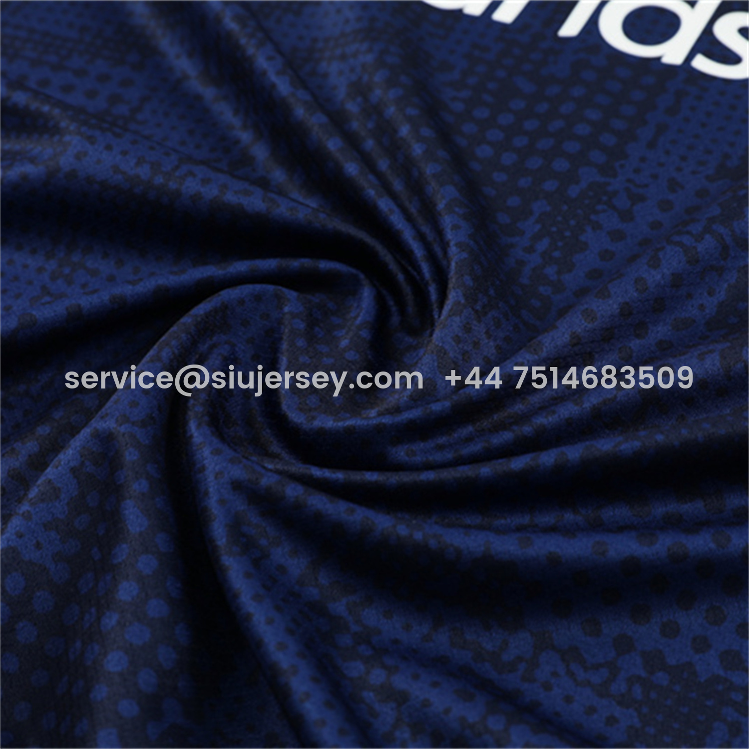 SIUjerseys-Marseille 25-26 Short-Sleeve Training Set - Royal Blue Top & Royal Blue Shorts